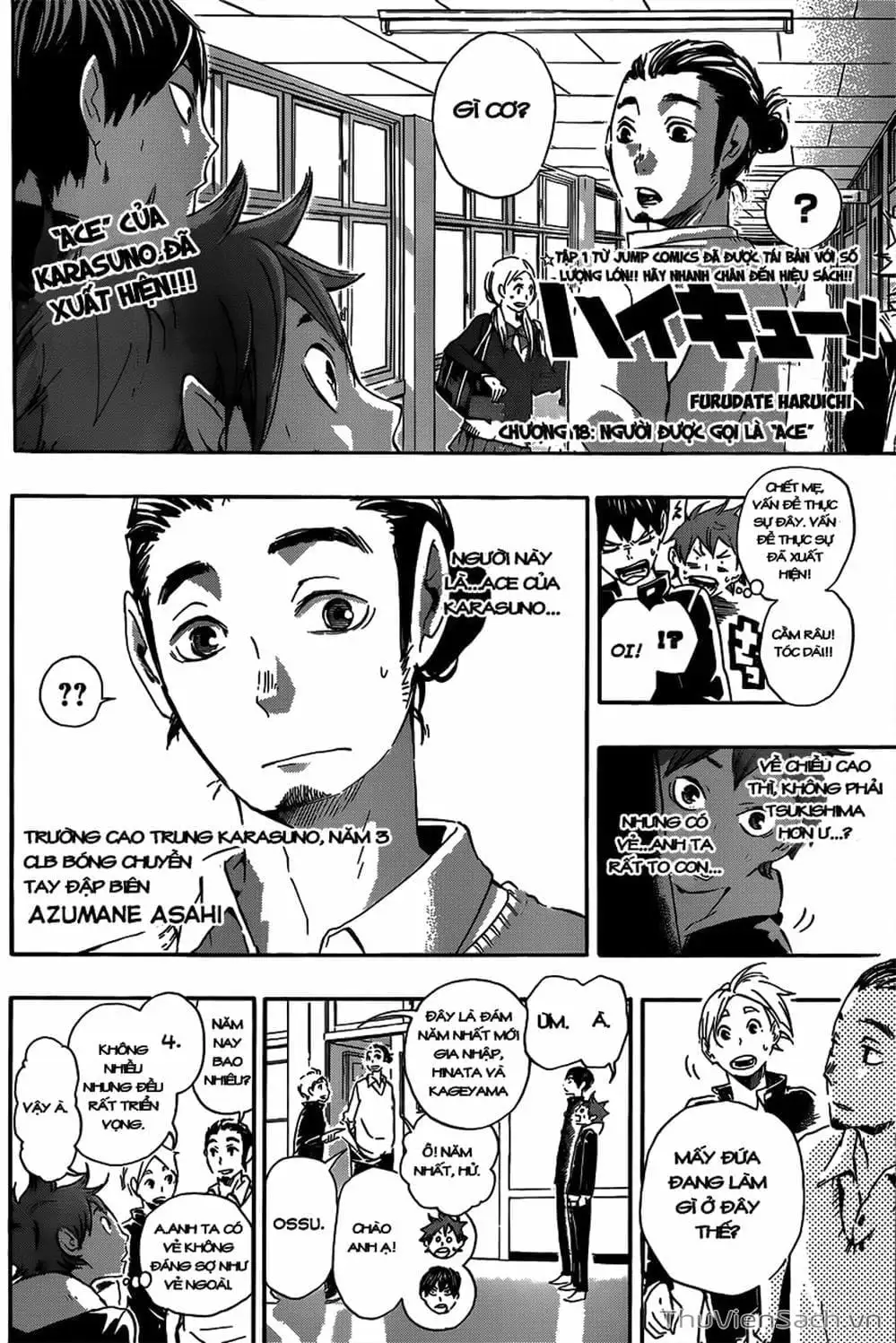 Truyện Tranh Vua Bóng Chuyền Haikyuu trang 6