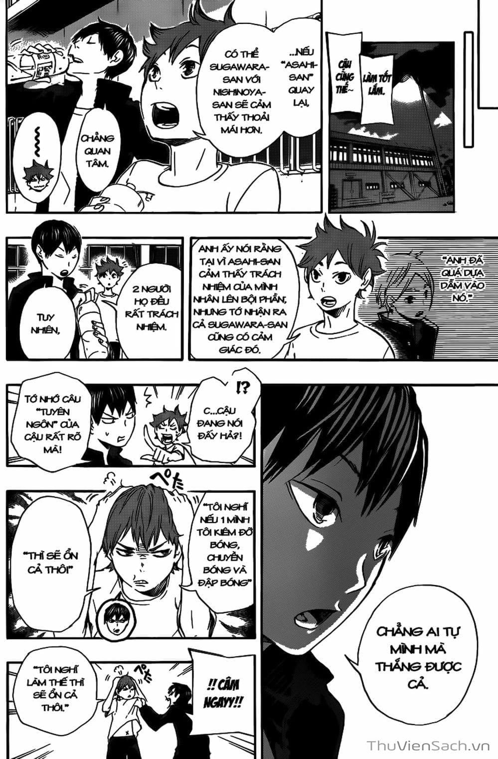 Truyện Tranh Vua Bóng Chuyền Haikyuu trang 6
