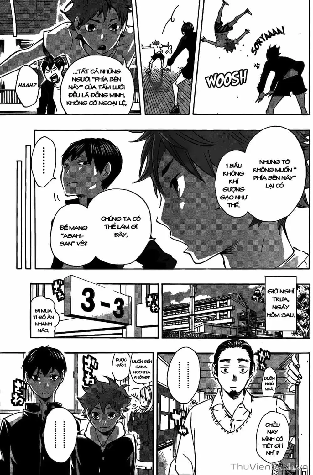 Truyện Tranh Vua Bóng Chuyền Haikyuu trang 6
