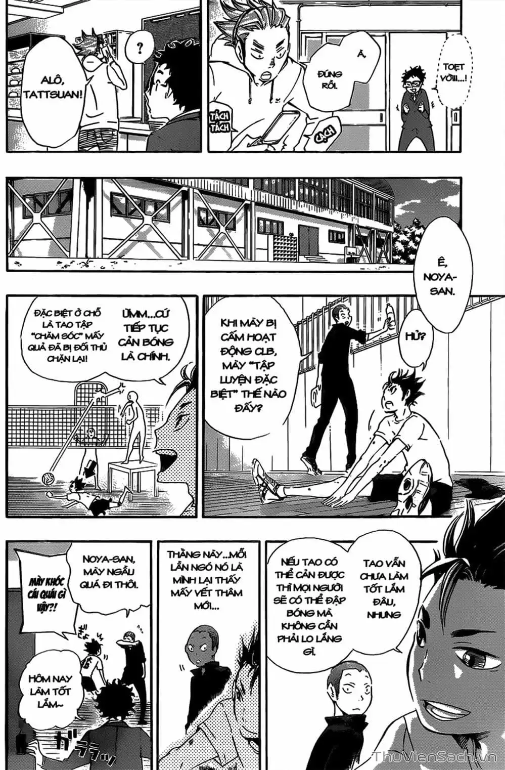 Truyện Tranh Vua Bóng Chuyền Haikyuu trang 6
