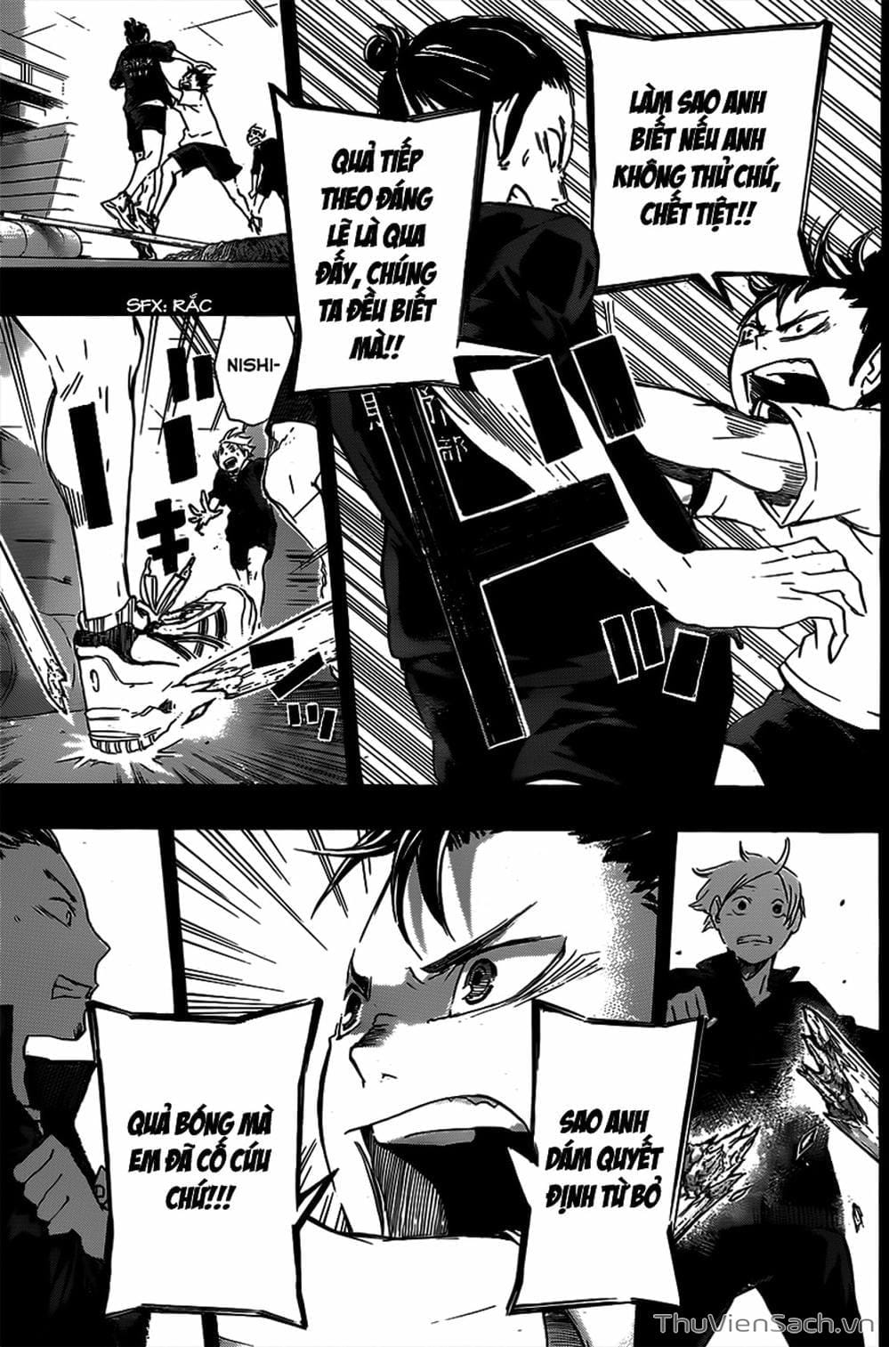 Truyện Tranh Vua Bóng Chuyền Haikyuu trang 6