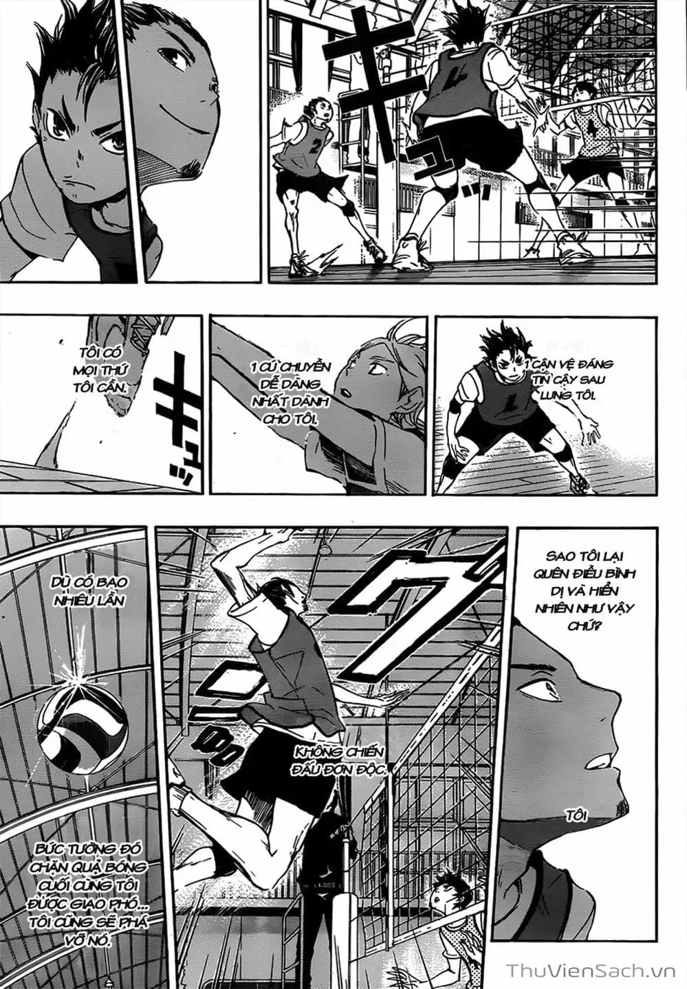 Truyện Tranh Vua Bóng Chuyền Haikyuu trang 6