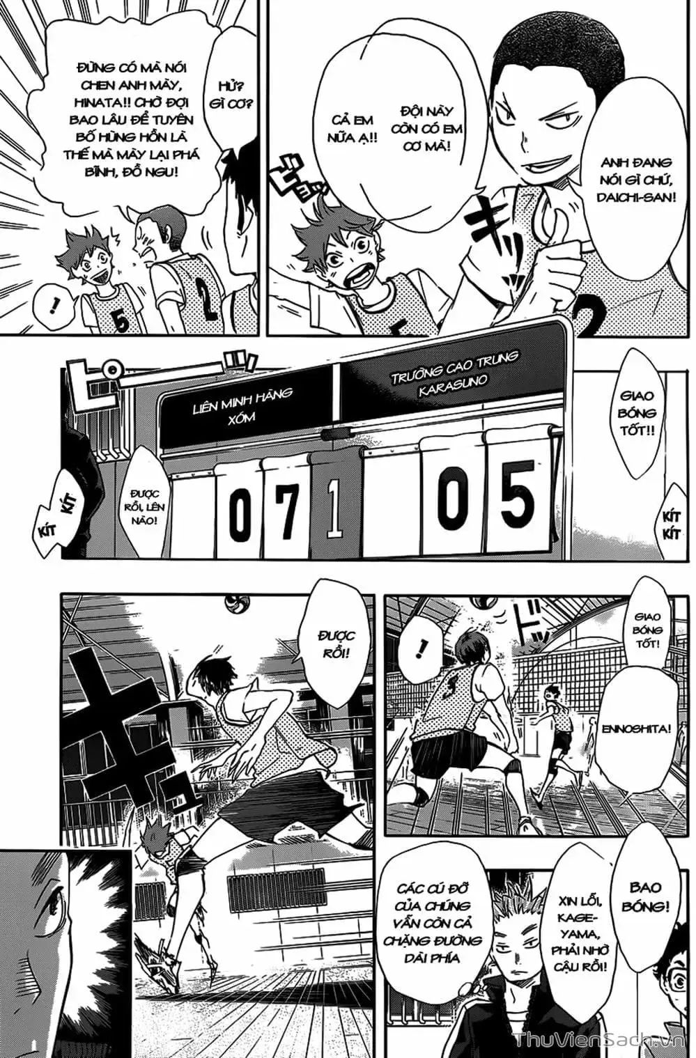 Truyện Tranh Vua Bóng Chuyền Haikyuu trang 6