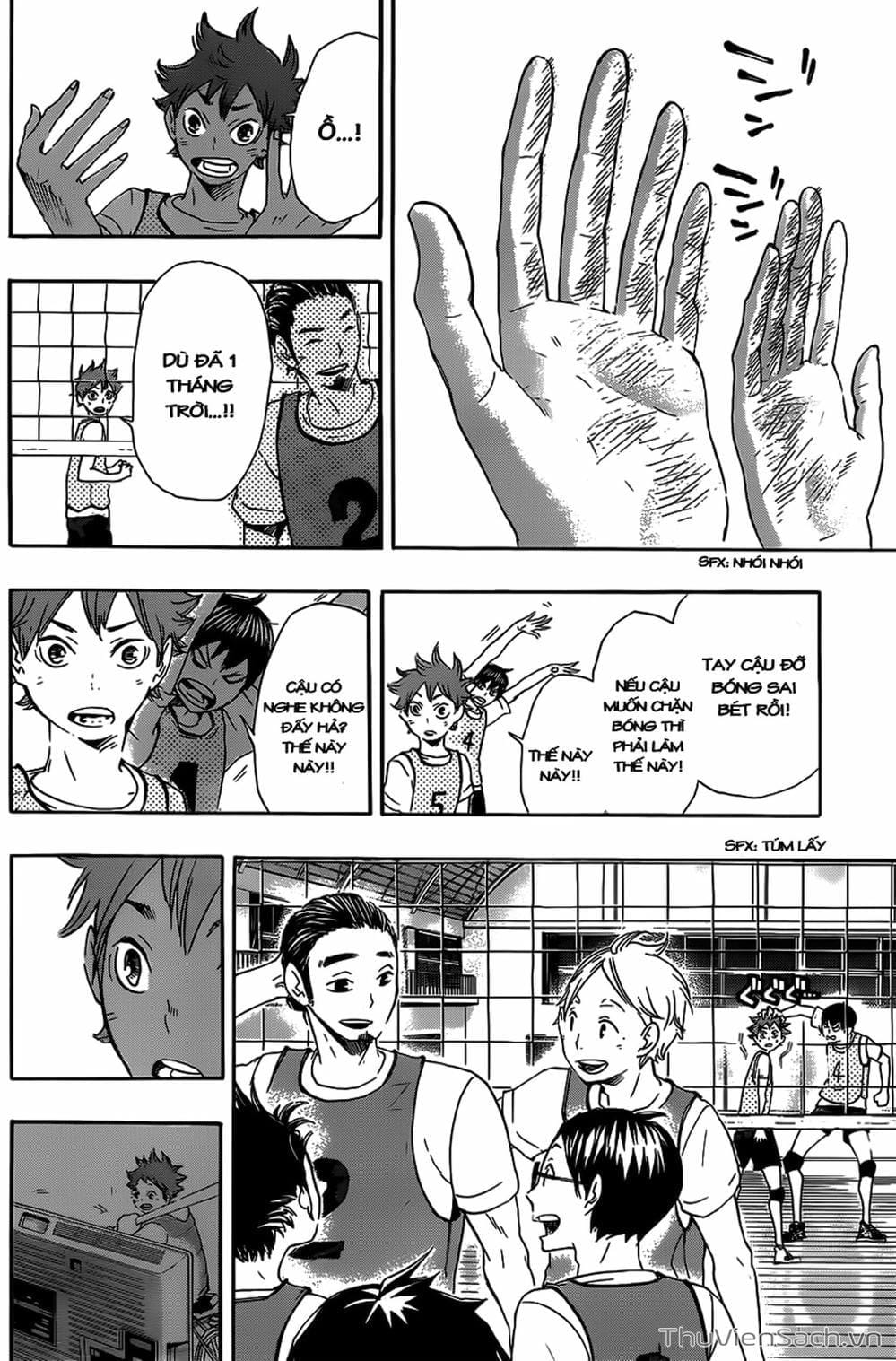 Truyện Tranh Vua Bóng Chuyền Haikyuu trang 6