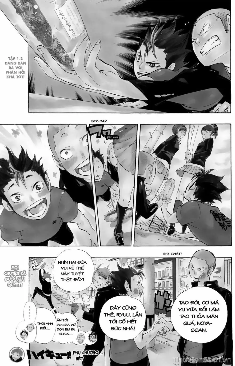 Truyện Tranh Vua Bóng Chuyền Haikyuu trang 6