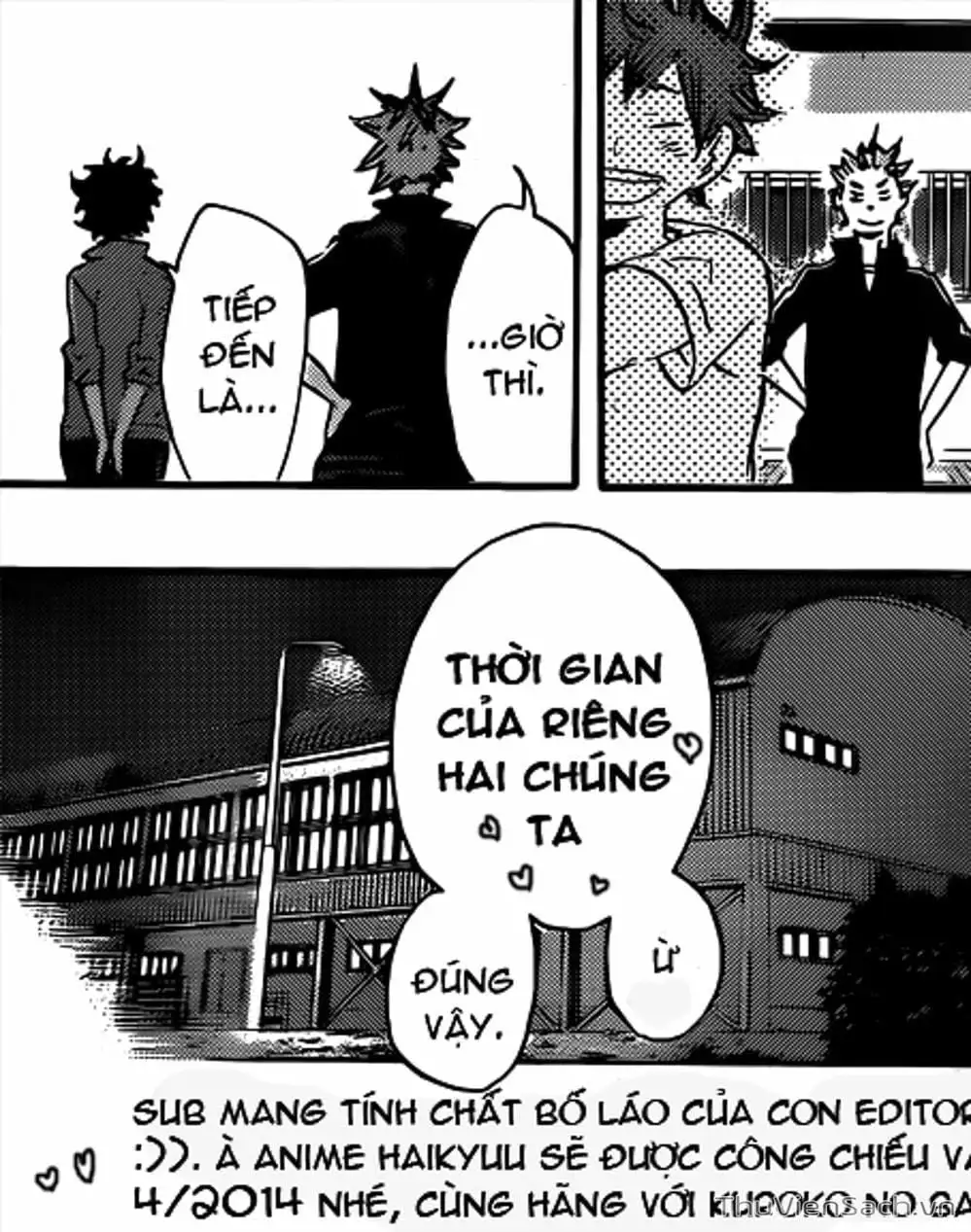Truyện Tranh Vua Bóng Chuyền Haikyuu trang 6