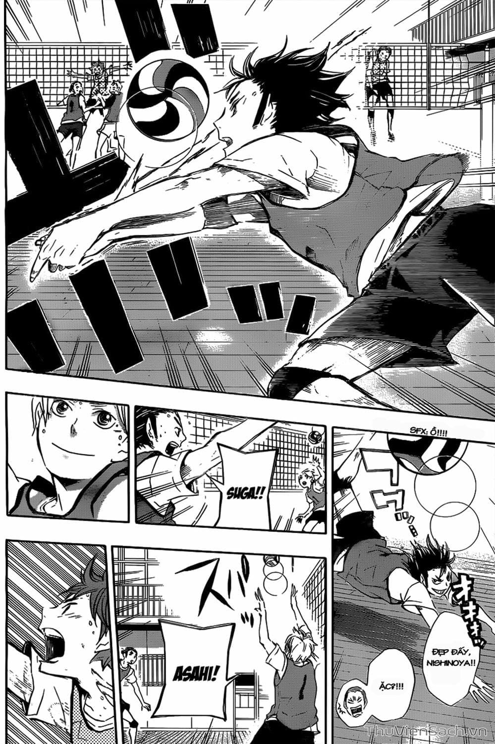 Truyện Tranh Vua Bóng Chuyền Haikyuu trang 6