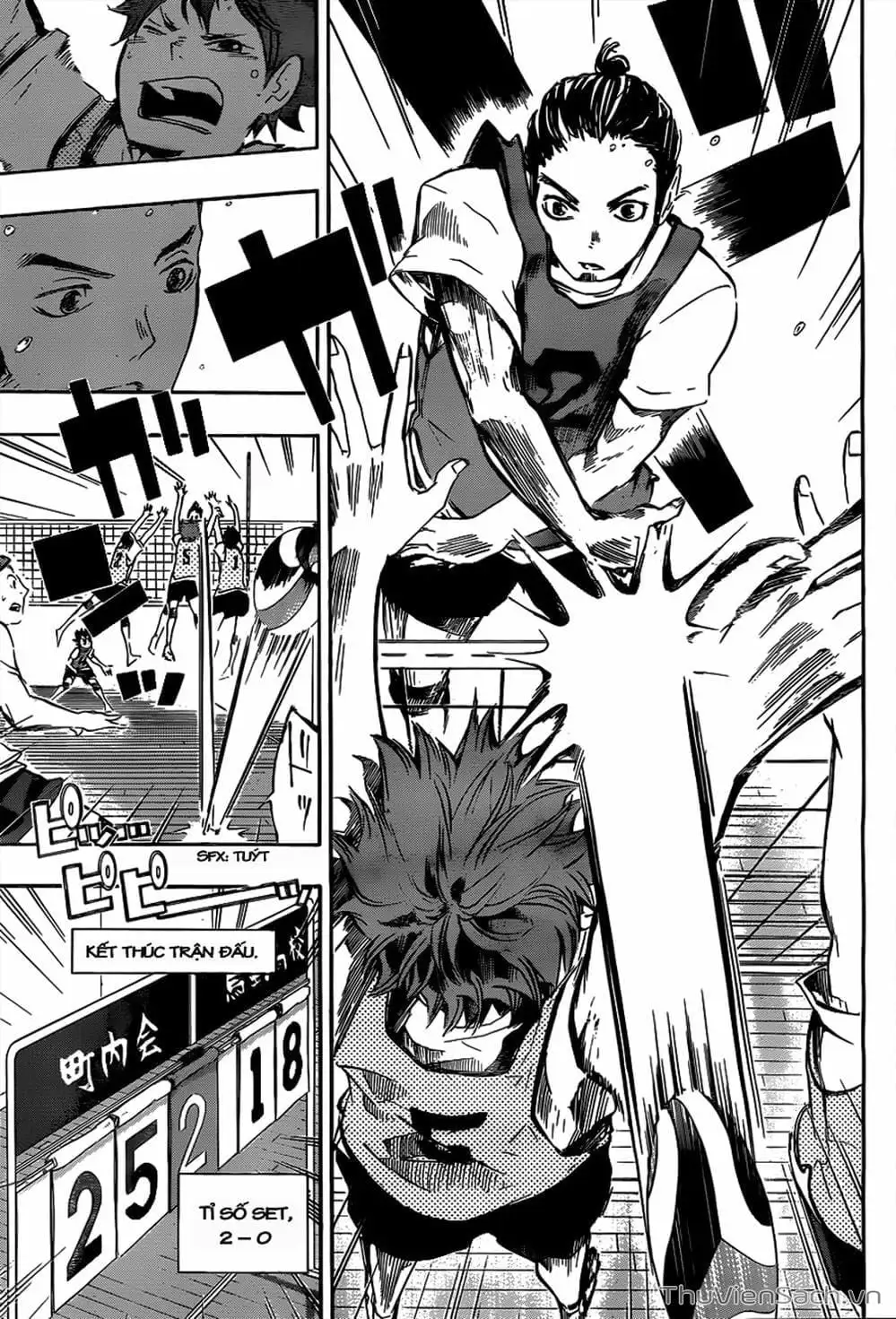 Truyện Tranh Vua Bóng Chuyền Haikyuu trang 6