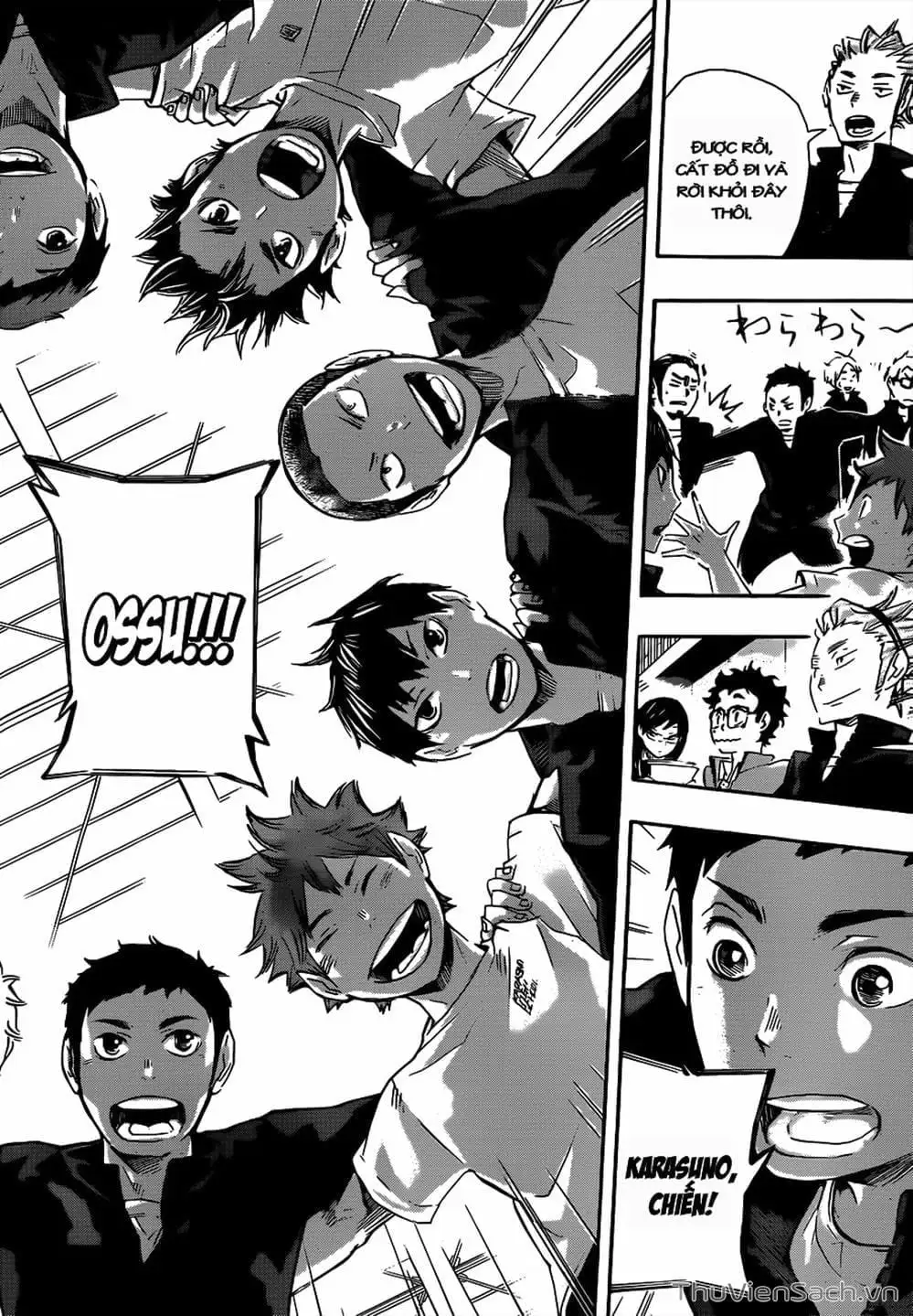 Truyện Tranh Vua Bóng Chuyền Haikyuu trang 6