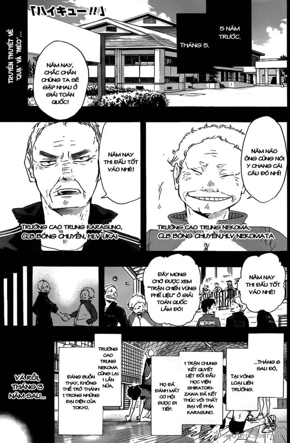 Truyện Tranh Vua Bóng Chuyền Haikyuu trang 6