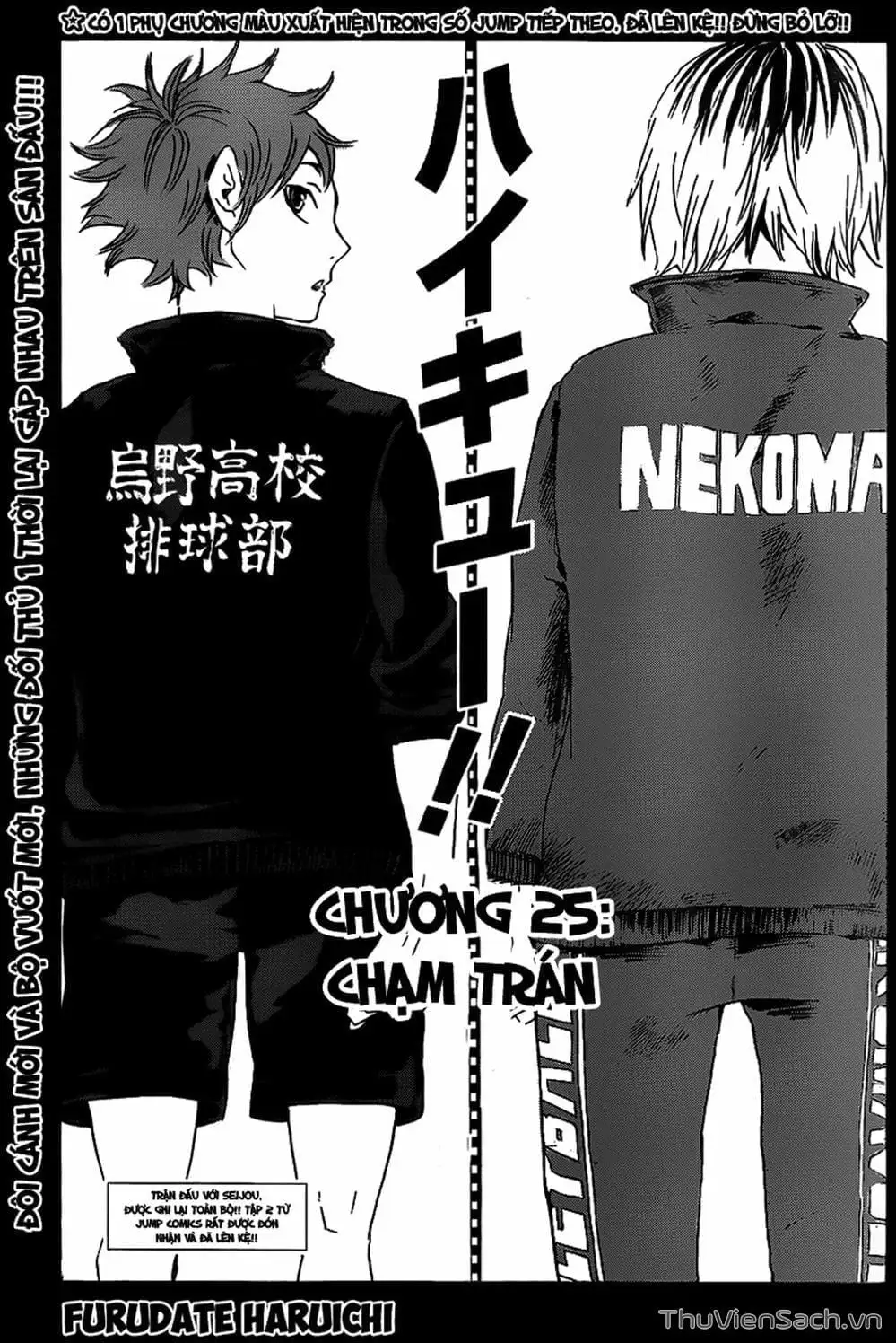 Truyện Tranh Vua Bóng Chuyền Haikyuu trang 6