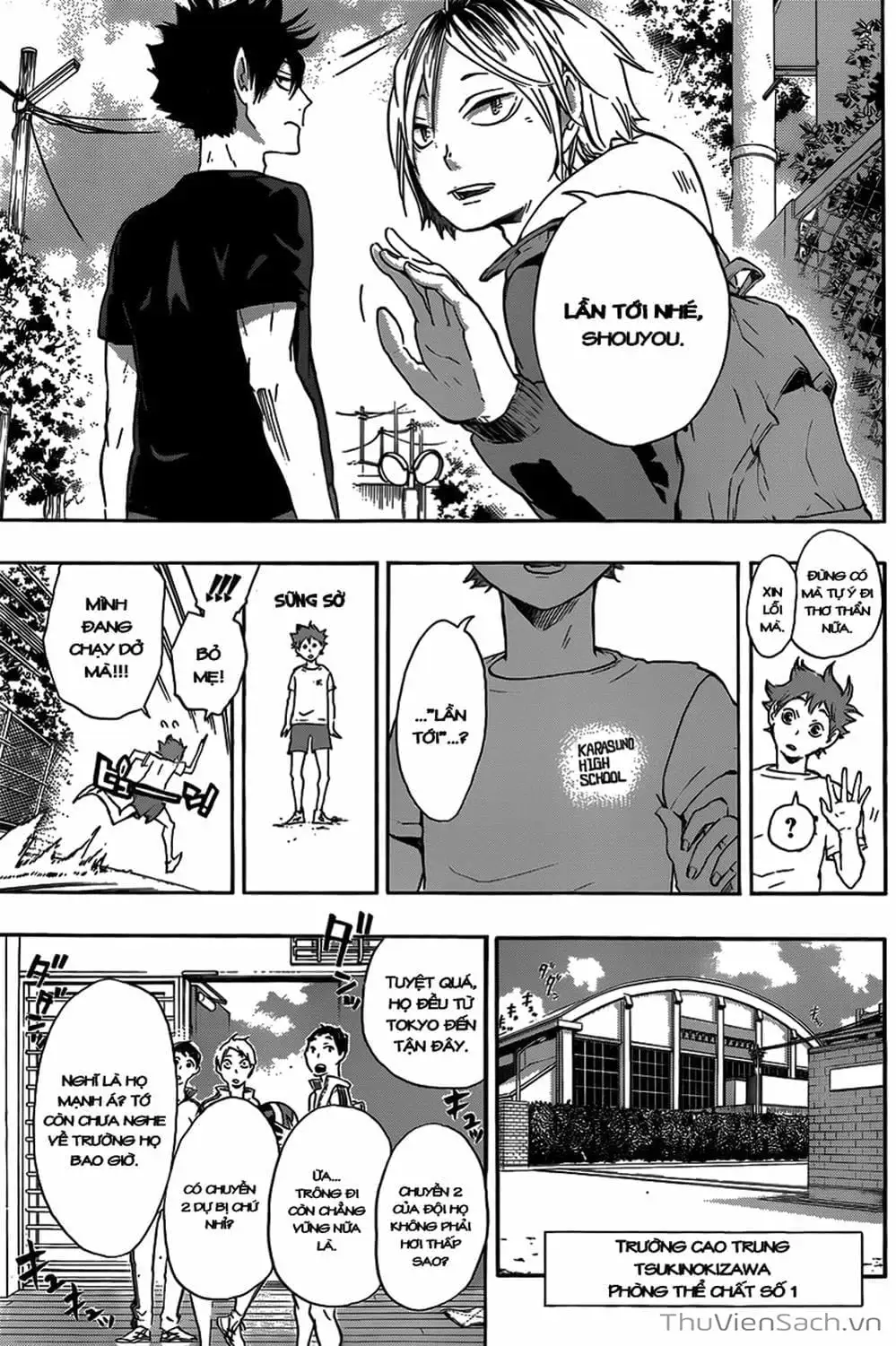 Truyện Tranh Vua Bóng Chuyền Haikyuu trang 6