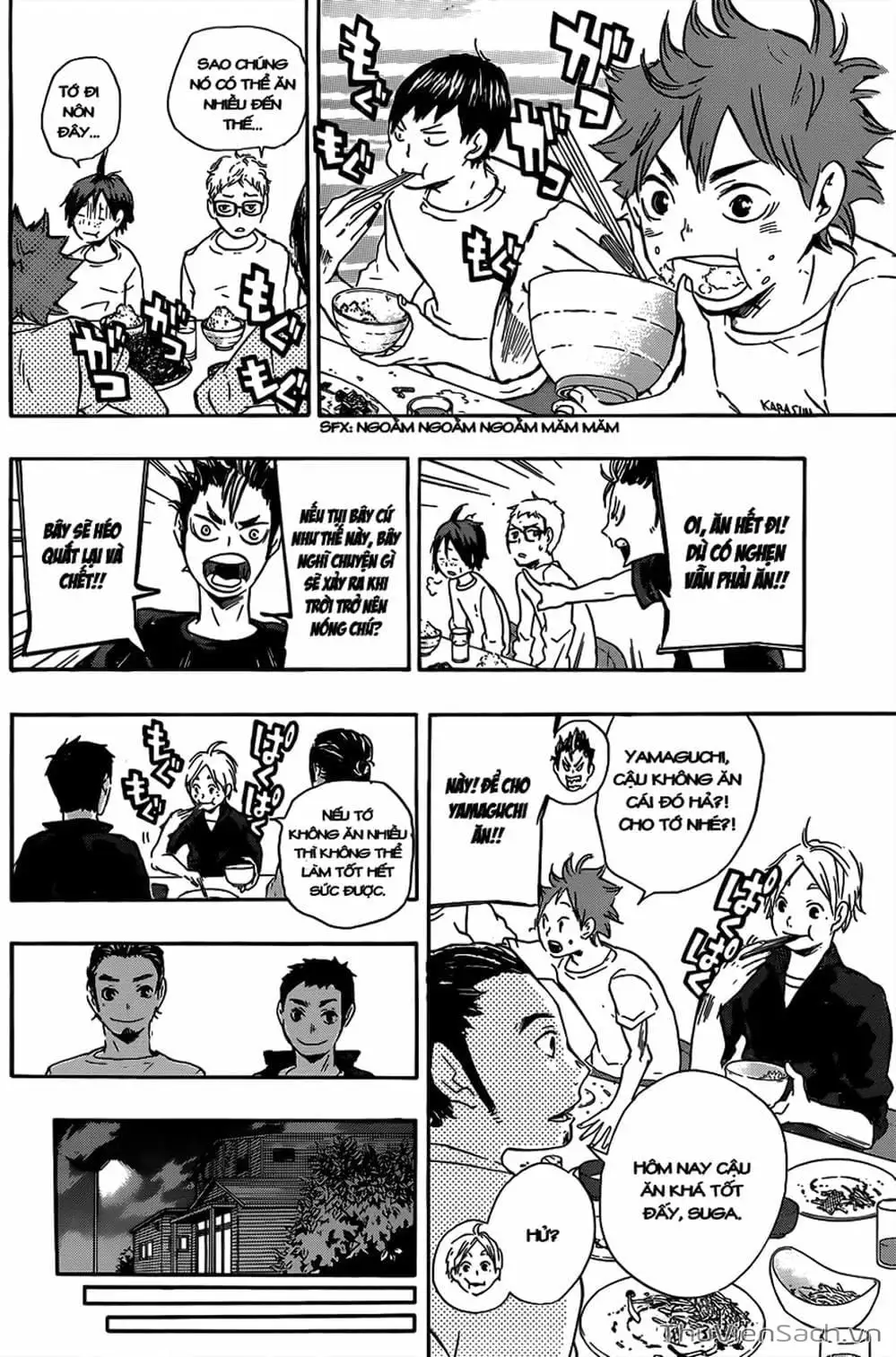 Truyện Tranh Vua Bóng Chuyền Haikyuu trang 6