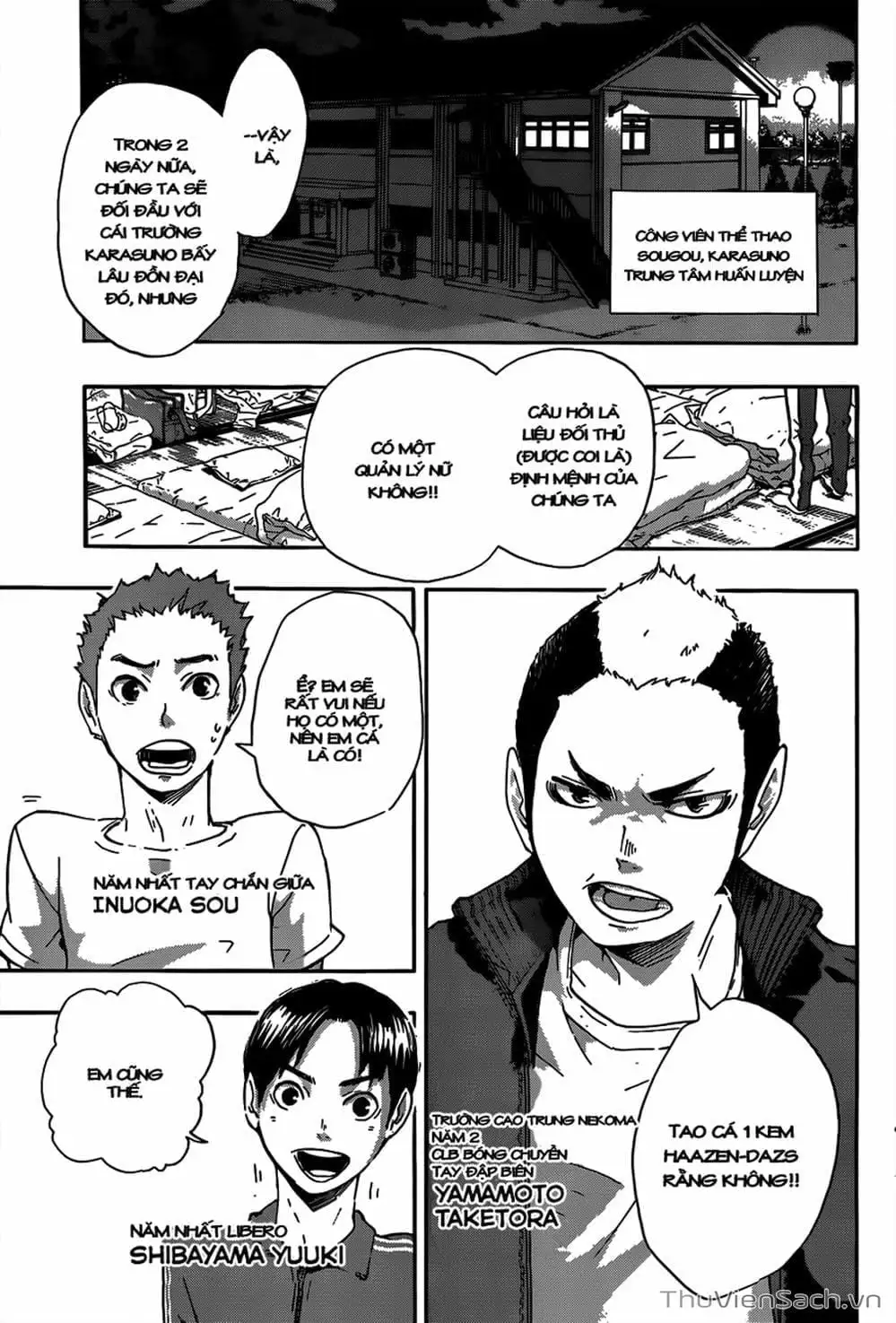 Truyện Tranh Vua Bóng Chuyền Haikyuu trang 6