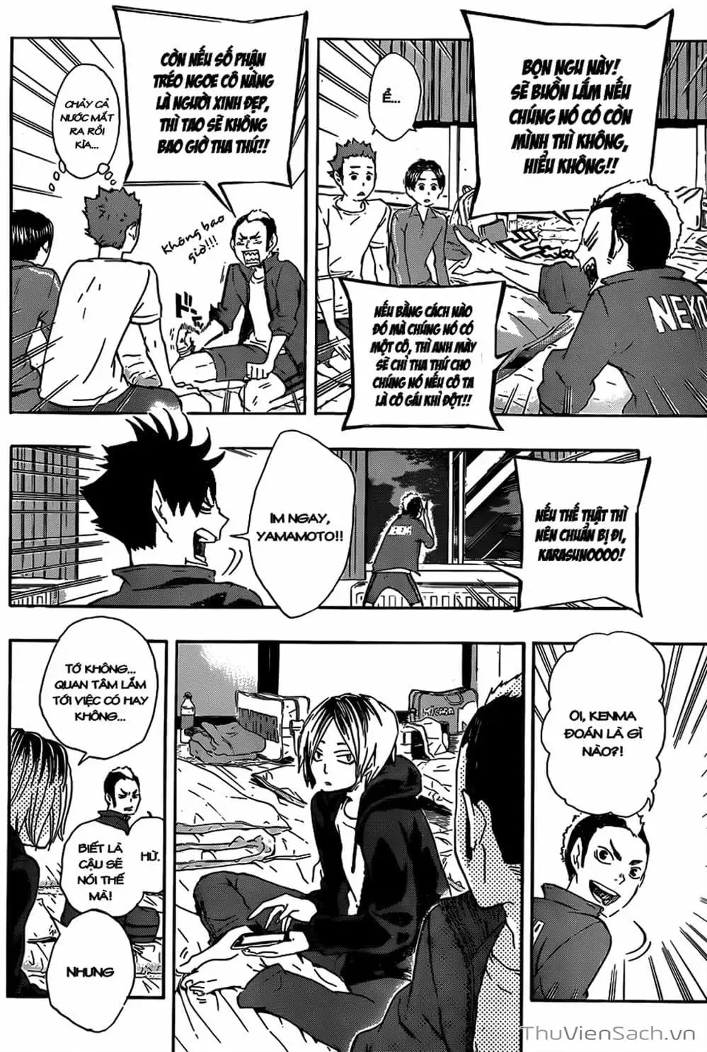 Truyện Tranh Vua Bóng Chuyền Haikyuu trang 6