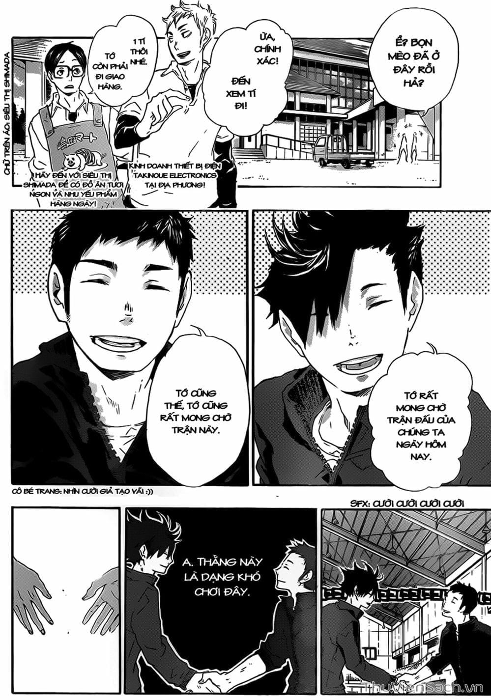 Truyện Tranh Vua Bóng Chuyền Haikyuu trang 6
