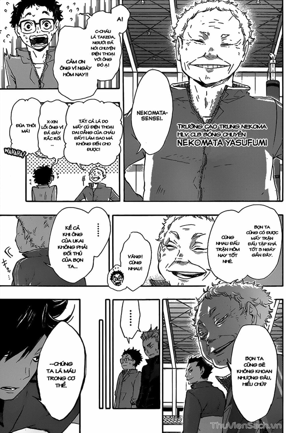 Truyện Tranh Vua Bóng Chuyền Haikyuu trang 6