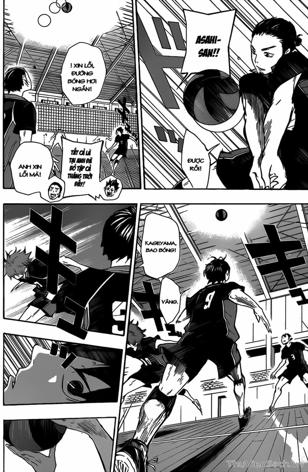 Truyện Tranh Vua Bóng Chuyền Haikyuu trang 6