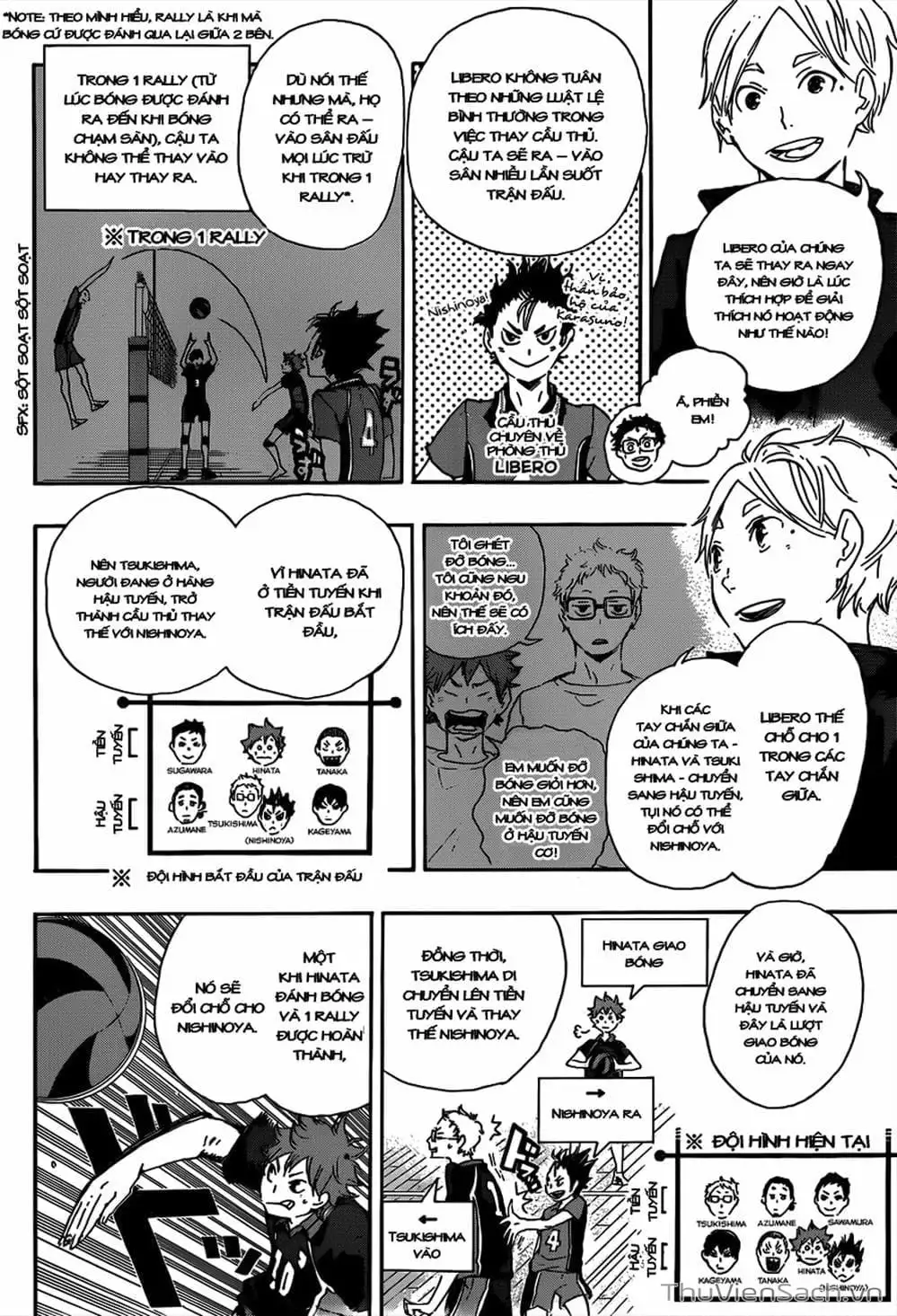 Truyện Tranh Vua Bóng Chuyền Haikyuu trang 6
