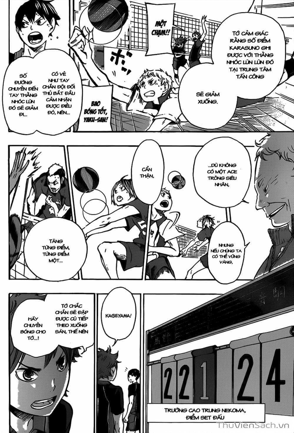 Truyện Tranh Vua Bóng Chuyền Haikyuu trang 6