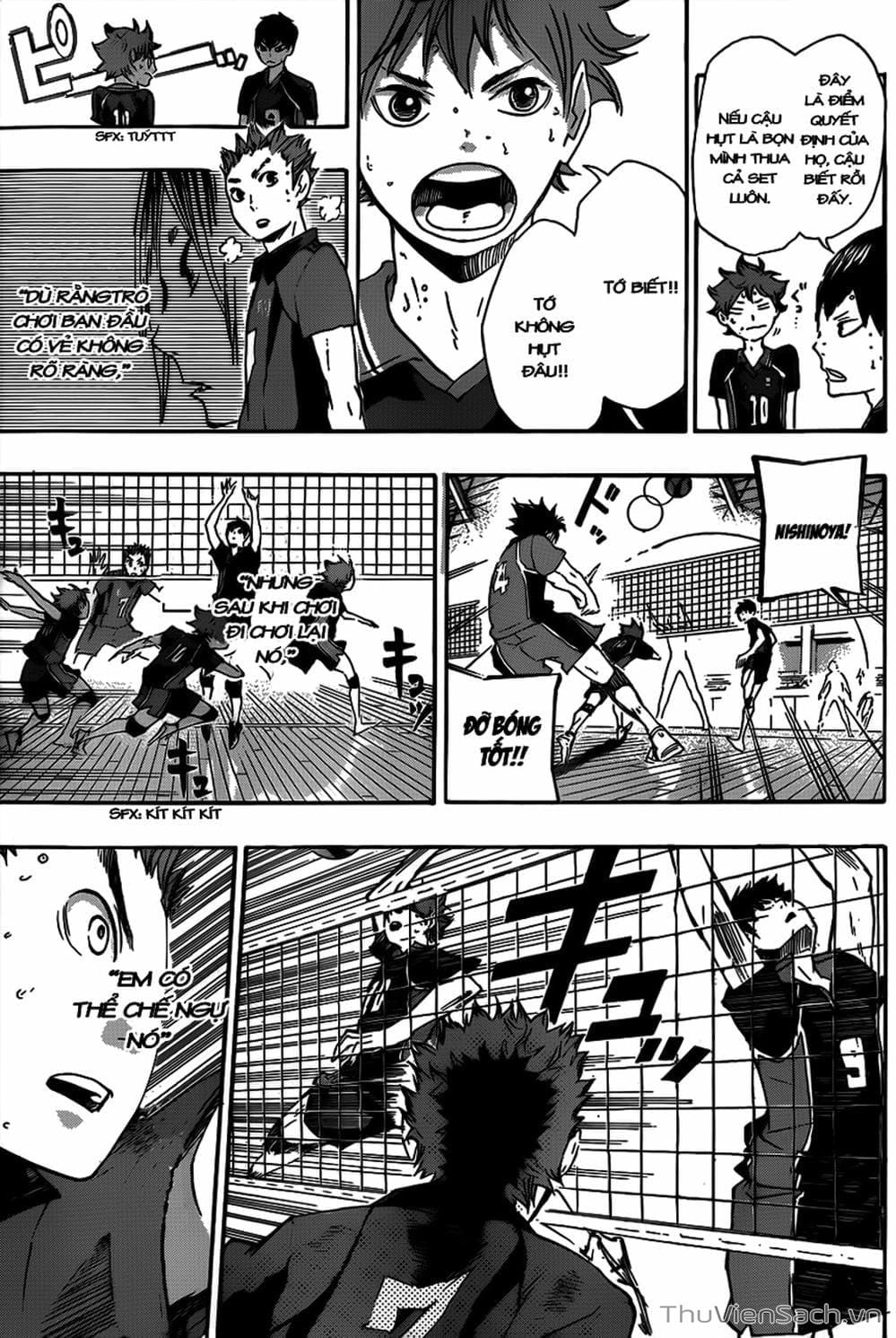 Truyện Tranh Vua Bóng Chuyền Haikyuu trang 6