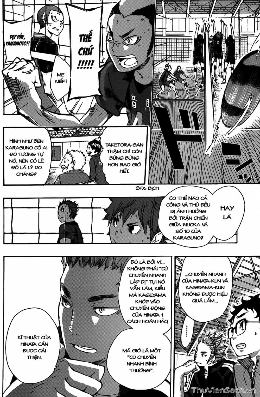Truyện Tranh Vua Bóng Chuyền Haikyuu trang 6