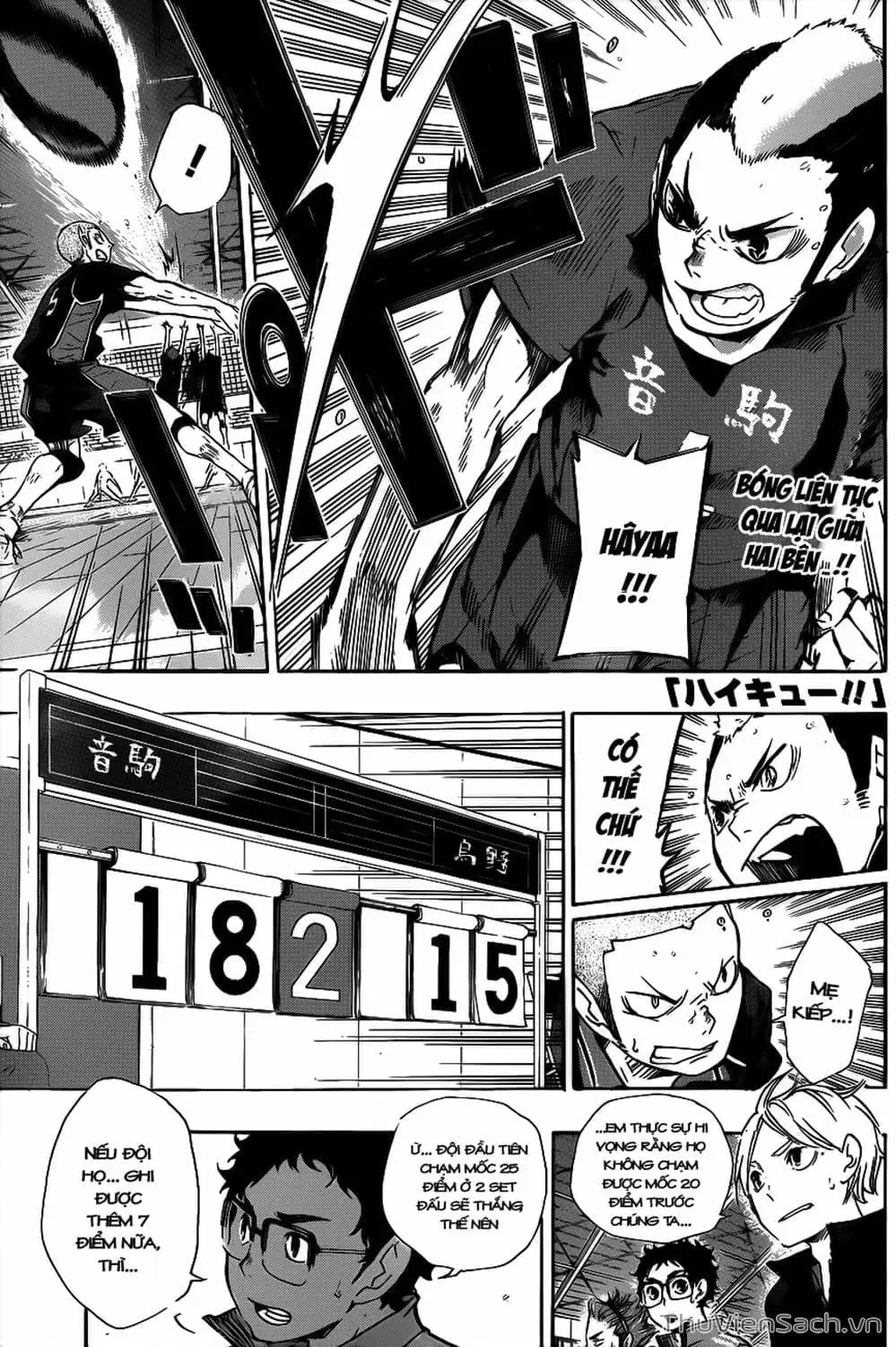 Truyện Tranh Vua Bóng Chuyền Haikyuu trang 6