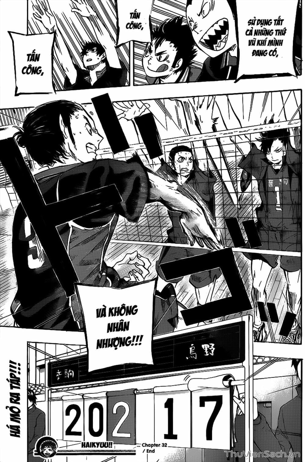 Truyện Tranh Vua Bóng Chuyền Haikyuu trang 6
