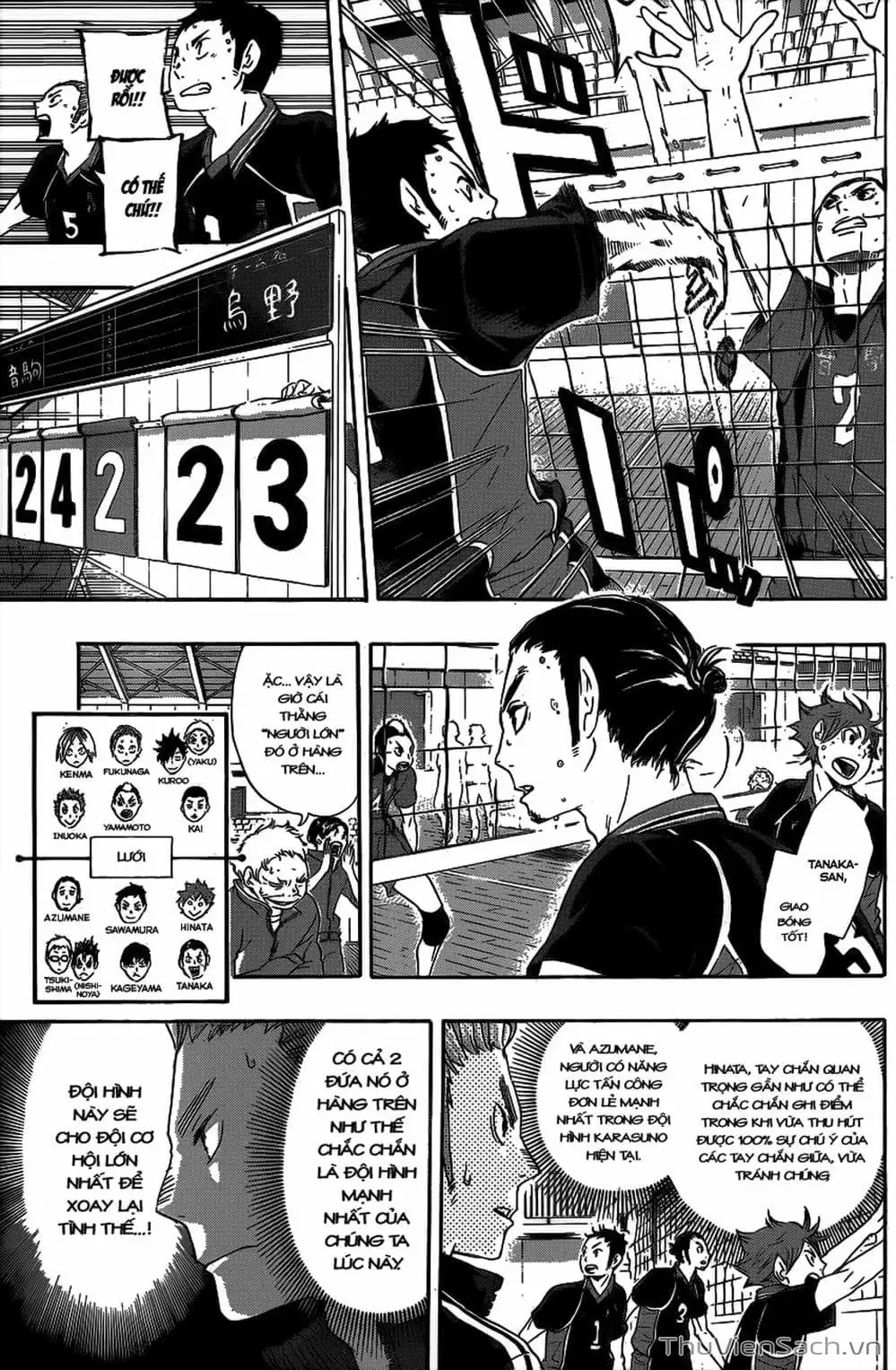 Truyện Tranh Vua Bóng Chuyền Haikyuu trang 6