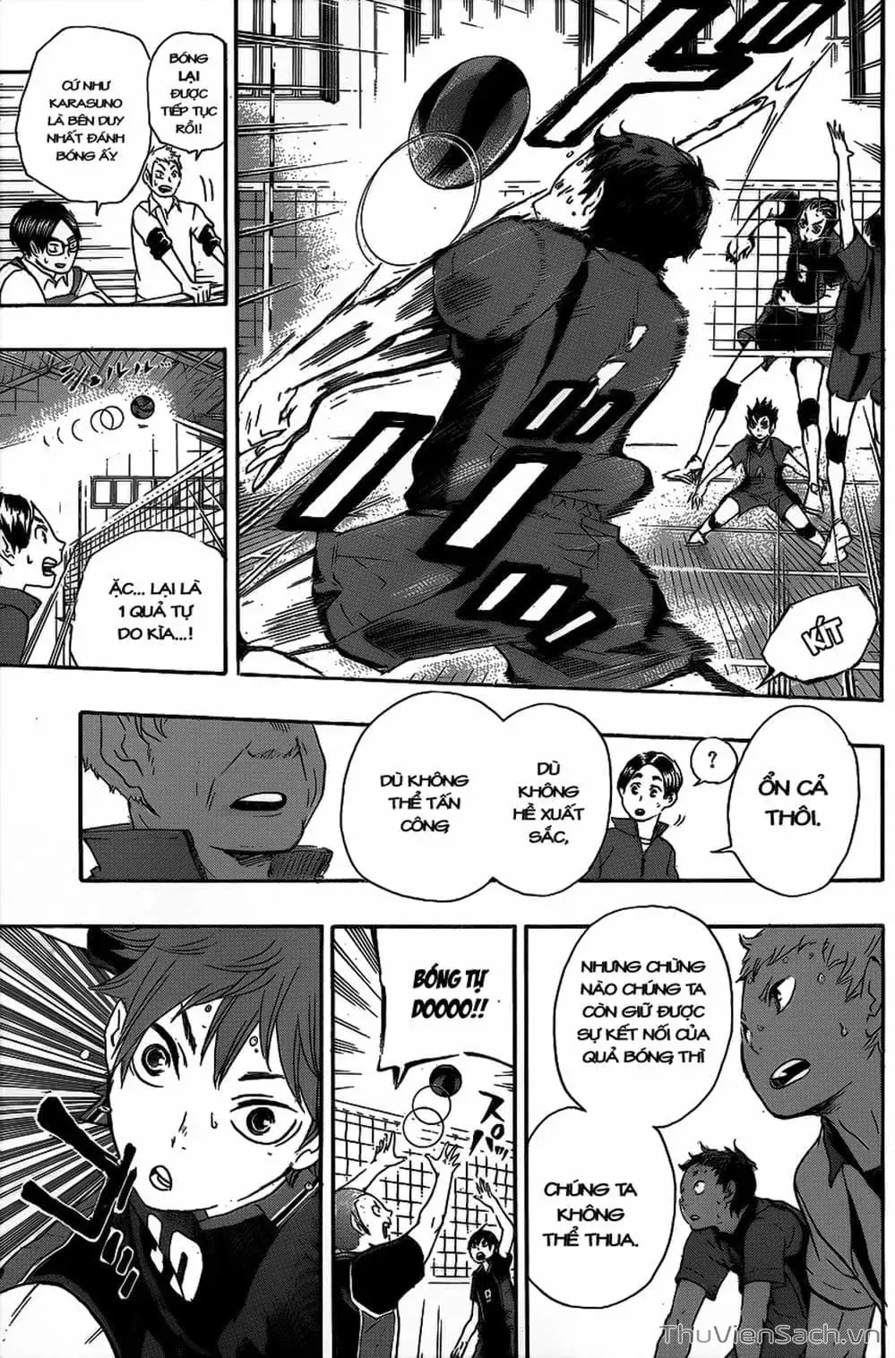 Truyện Tranh Vua Bóng Chuyền Haikyuu trang 6