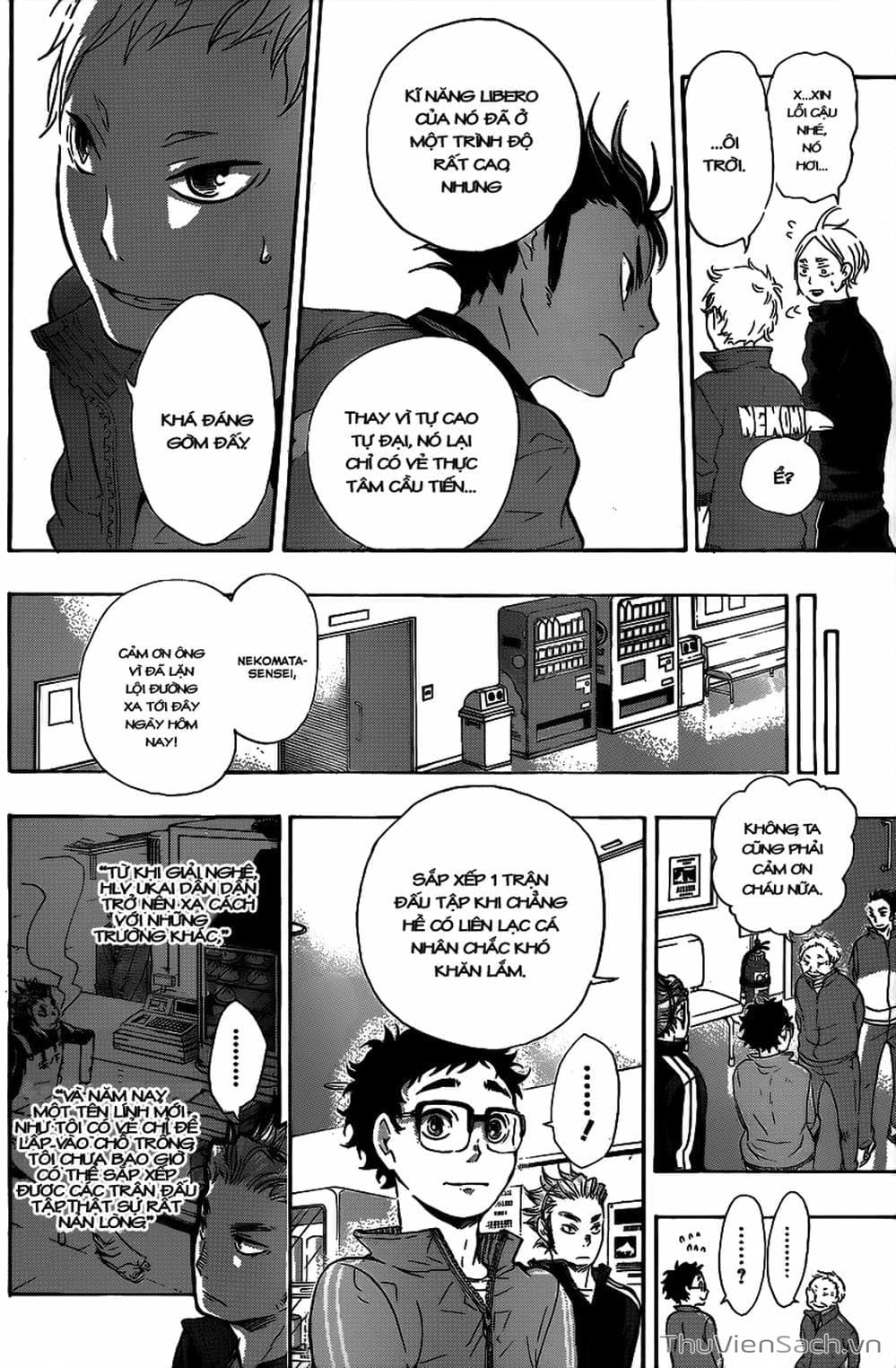 Truyện Tranh Vua Bóng Chuyền Haikyuu trang 6