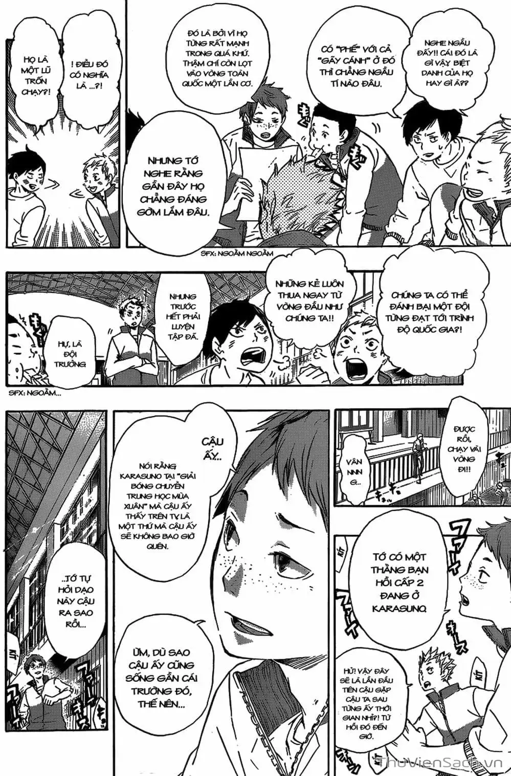 Truyện Tranh Vua Bóng Chuyền Haikyuu trang 6