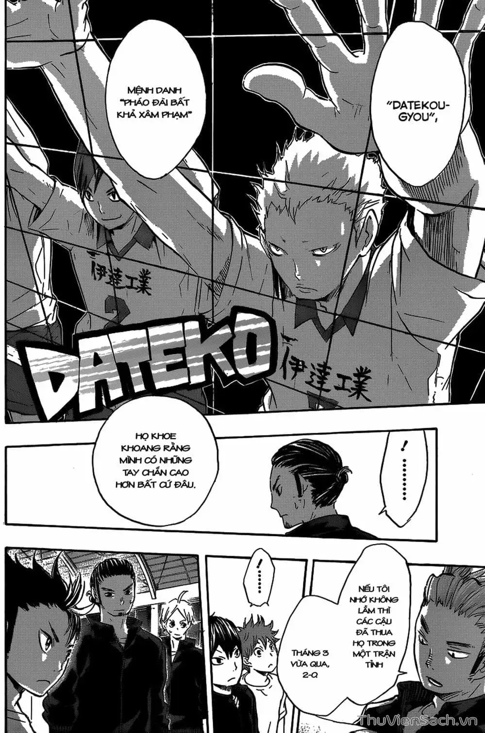 Truyện Tranh Vua Bóng Chuyền Haikyuu trang 6