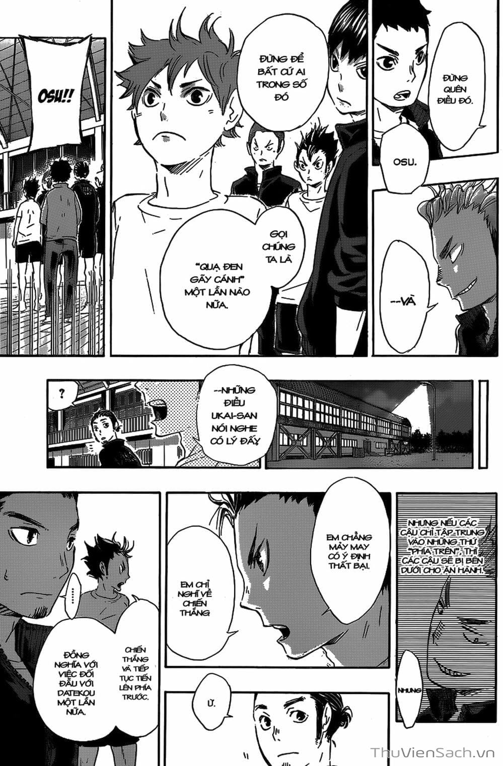 Truyện Tranh Vua Bóng Chuyền Haikyuu trang 6