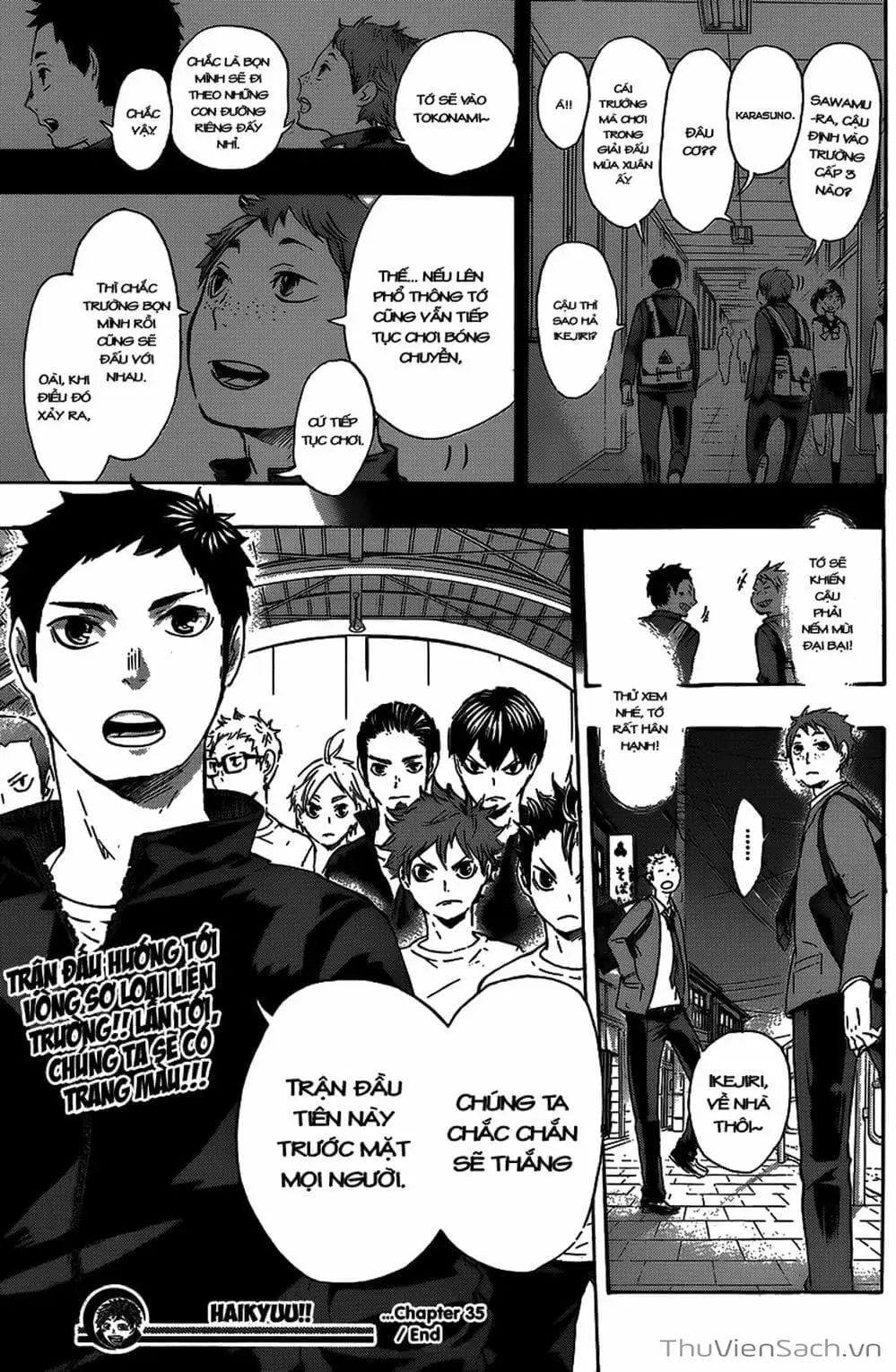 Truyện Tranh Vua Bóng Chuyền Haikyuu trang 6