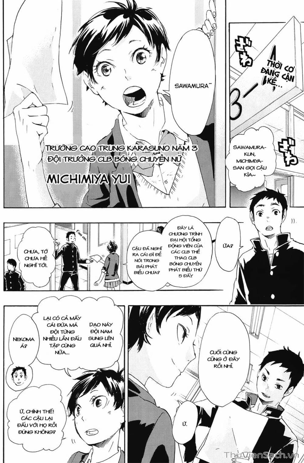 Truyện Tranh Vua Bóng Chuyền Haikyuu trang 6