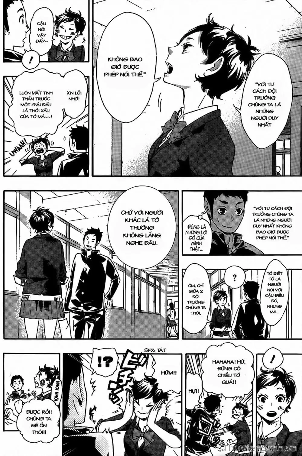 Truyện Tranh Vua Bóng Chuyền Haikyuu trang 6
