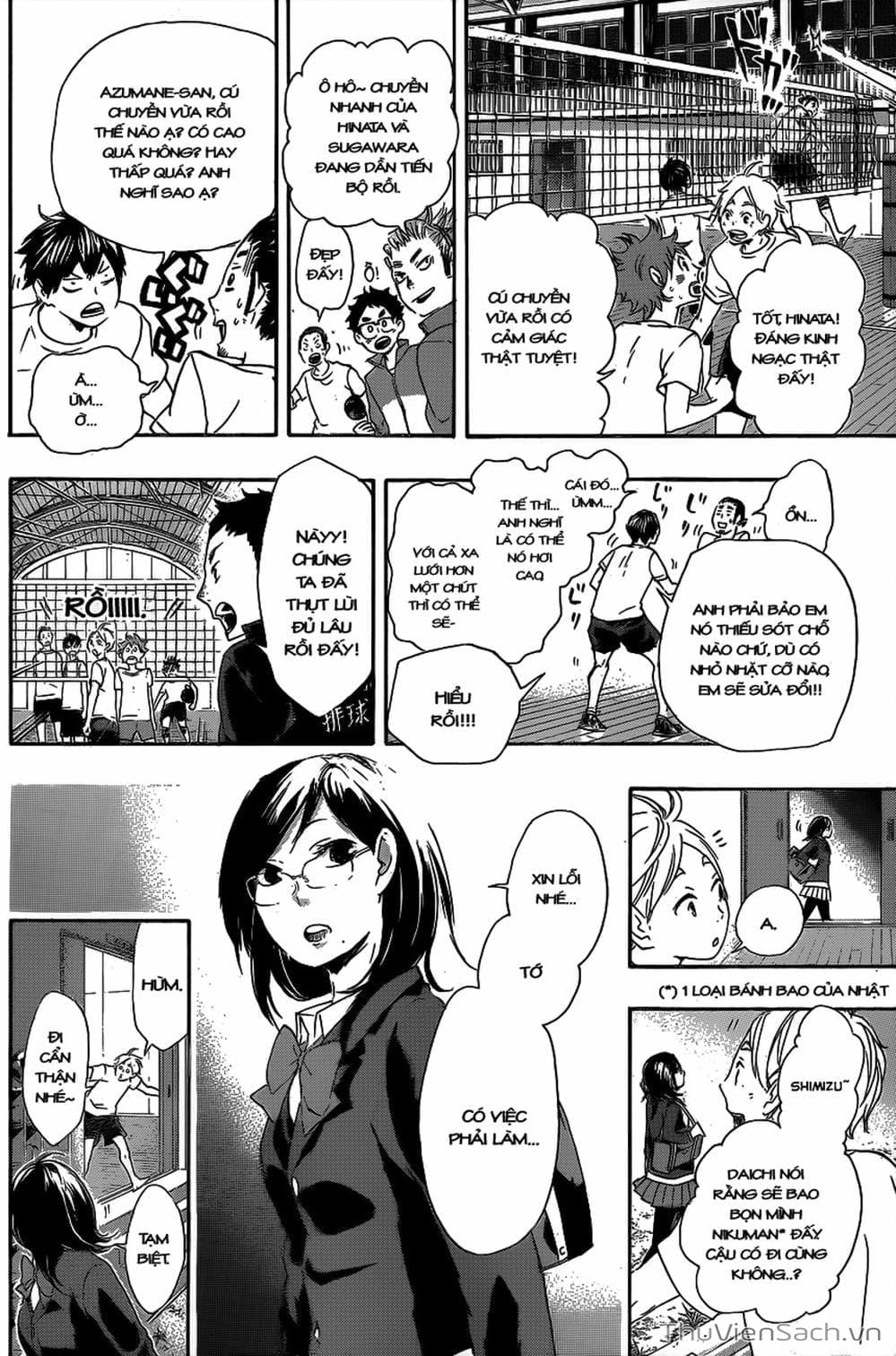 Truyện Tranh Vua Bóng Chuyền Haikyuu trang 6