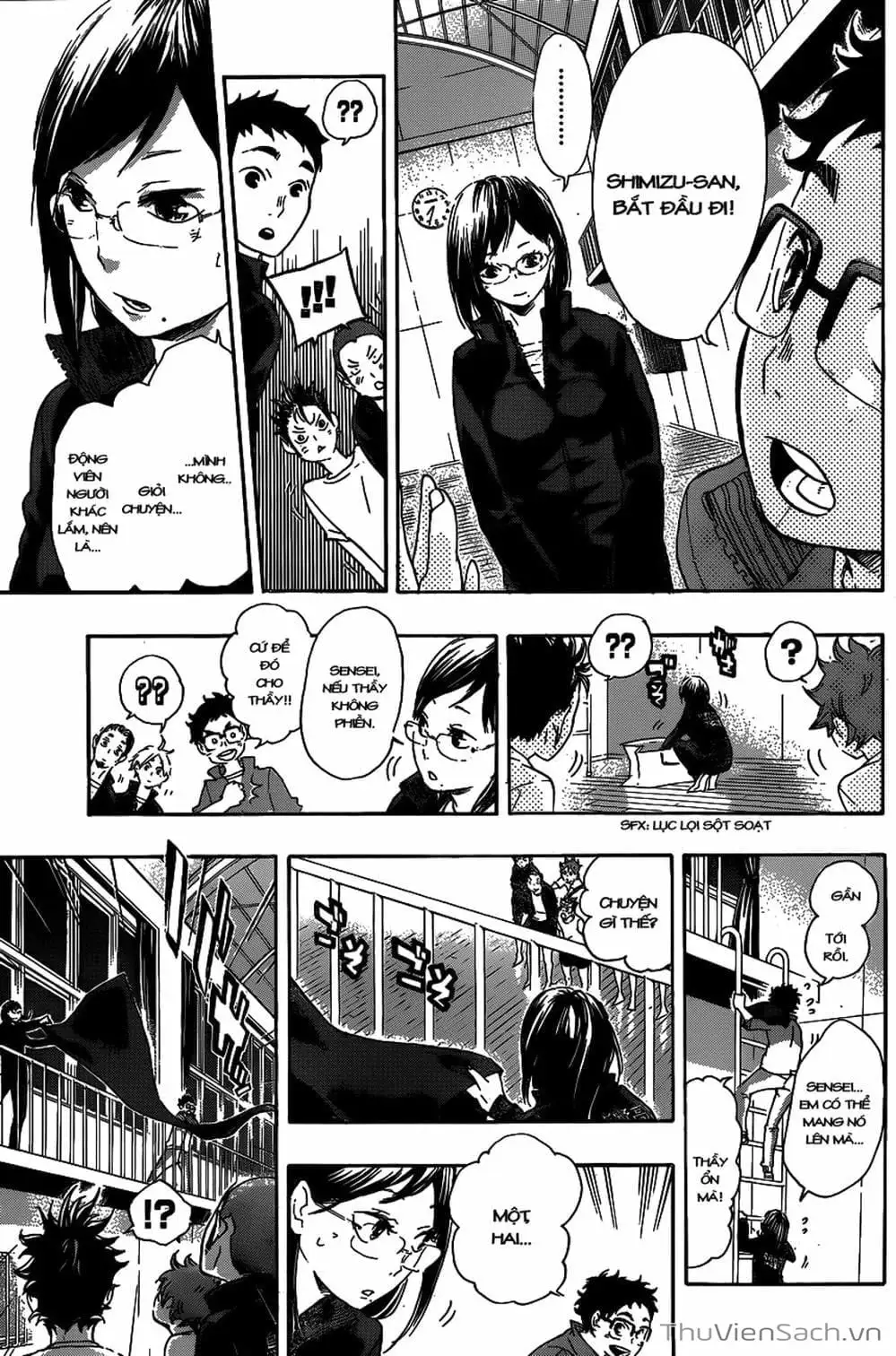 Truyện Tranh Vua Bóng Chuyền Haikyuu trang 6