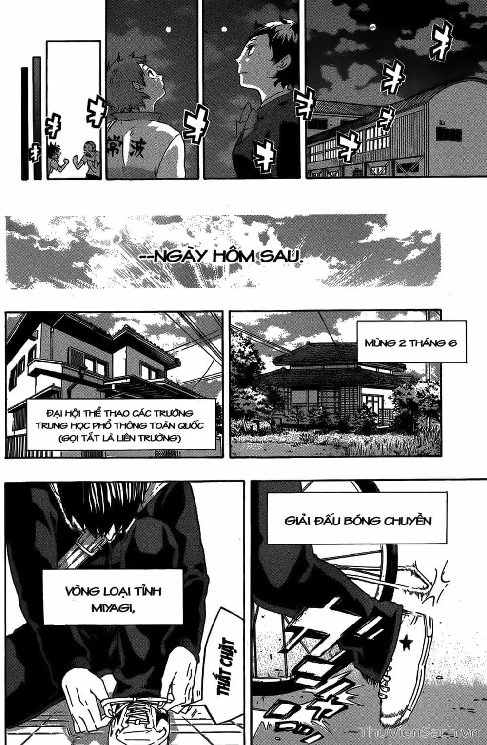 Truyện Tranh Vua Bóng Chuyền Haikyuu trang 6