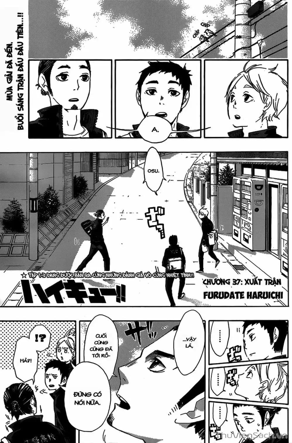 Truyện Tranh Vua Bóng Chuyền Haikyuu trang 6