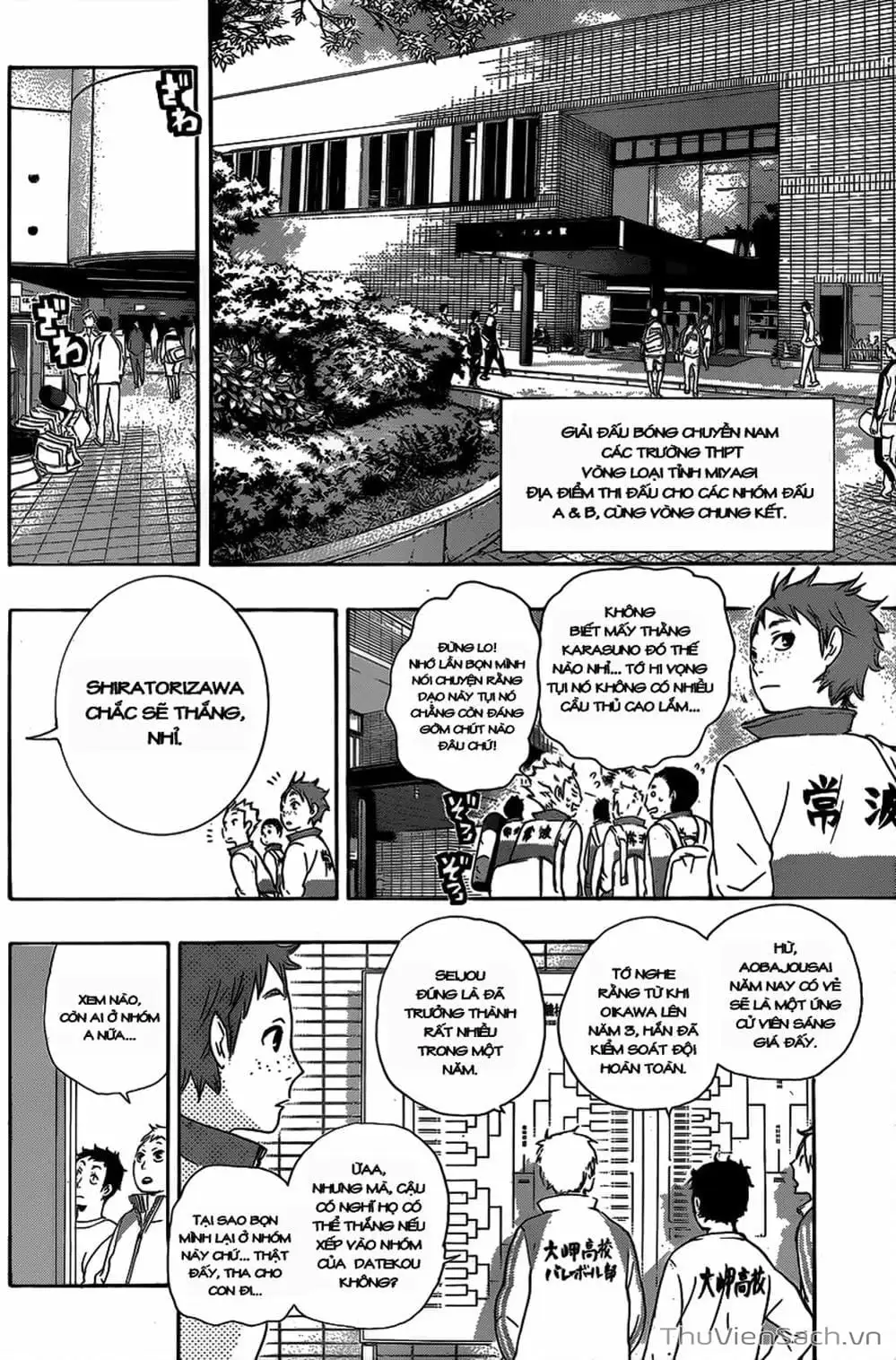 Truyện Tranh Vua Bóng Chuyền Haikyuu trang 6