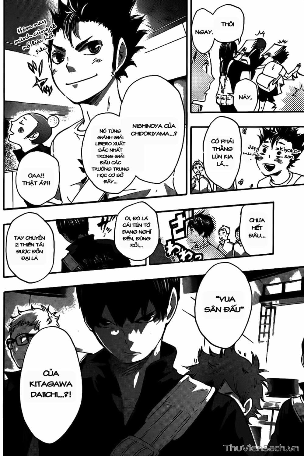 Truyện Tranh Vua Bóng Chuyền Haikyuu trang 6