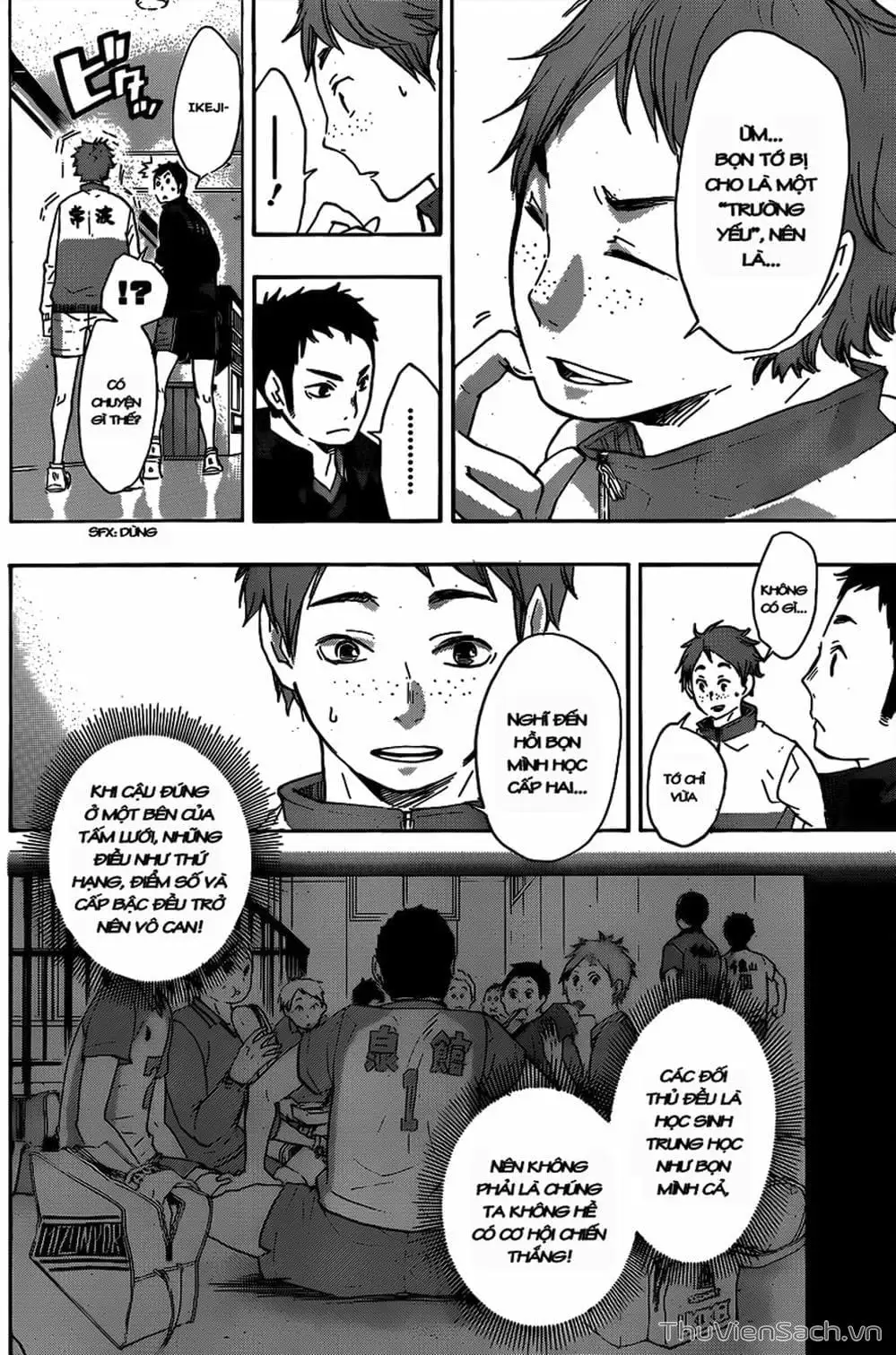 Truyện Tranh Vua Bóng Chuyền Haikyuu trang 6