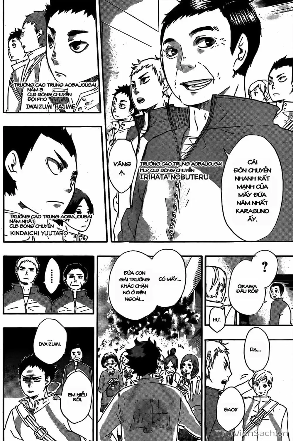 Truyện Tranh Vua Bóng Chuyền Haikyuu trang 6
