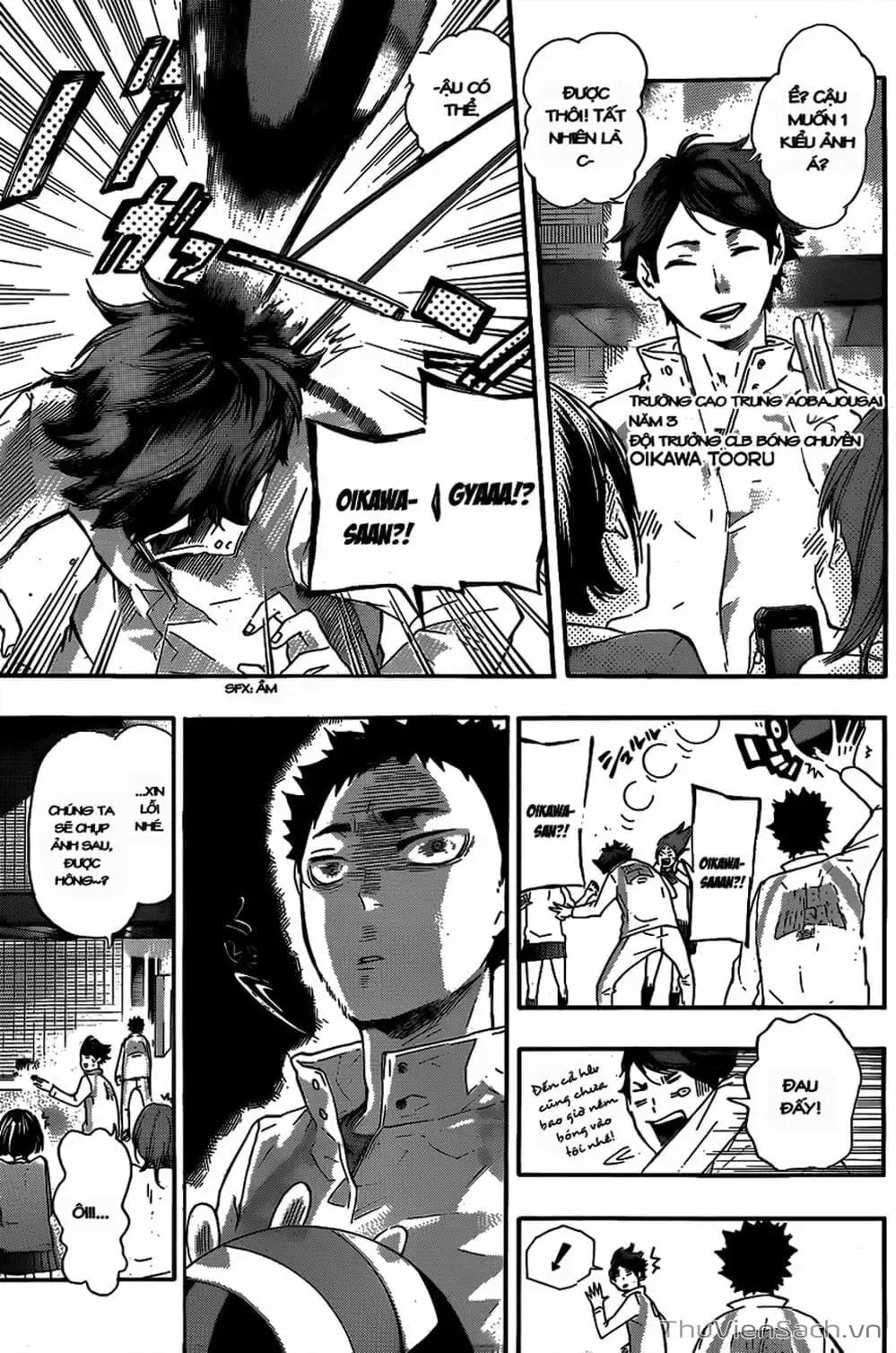 Truyện Tranh Vua Bóng Chuyền Haikyuu trang 6