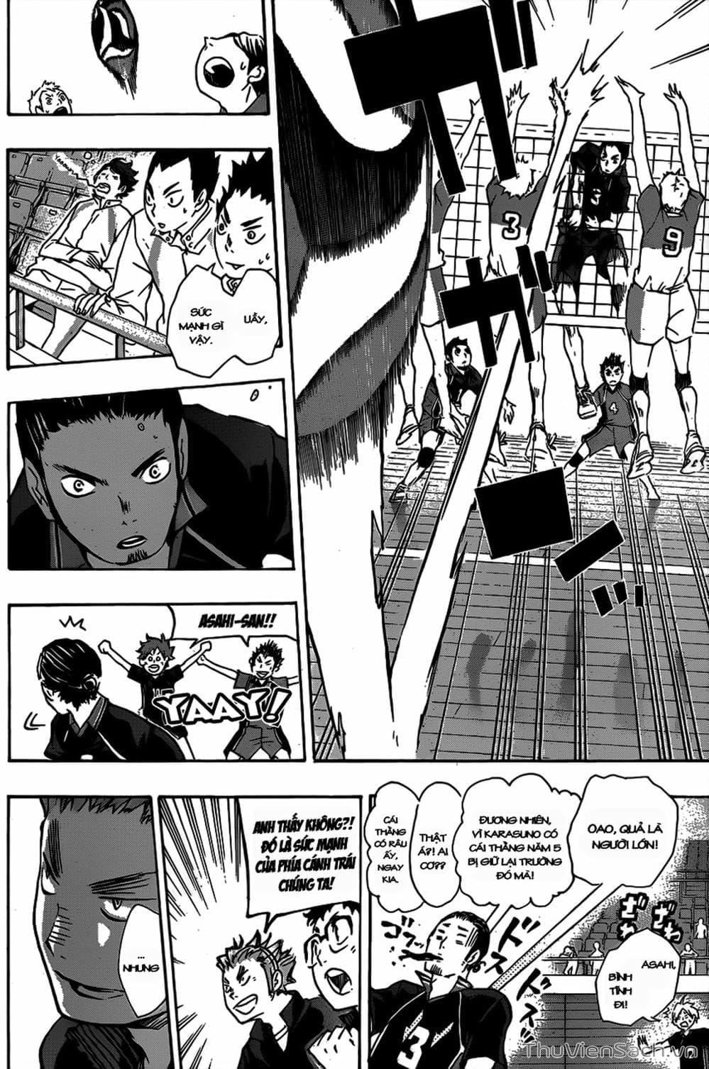 Truyện Tranh Vua Bóng Chuyền Haikyuu trang 6