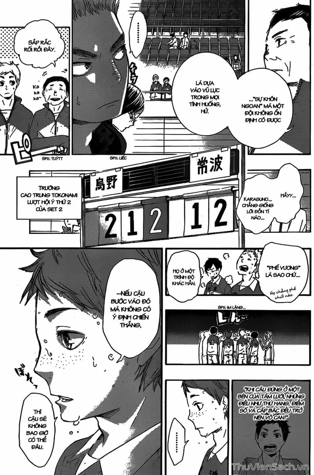 Truyện Tranh Vua Bóng Chuyền Haikyuu trang 6