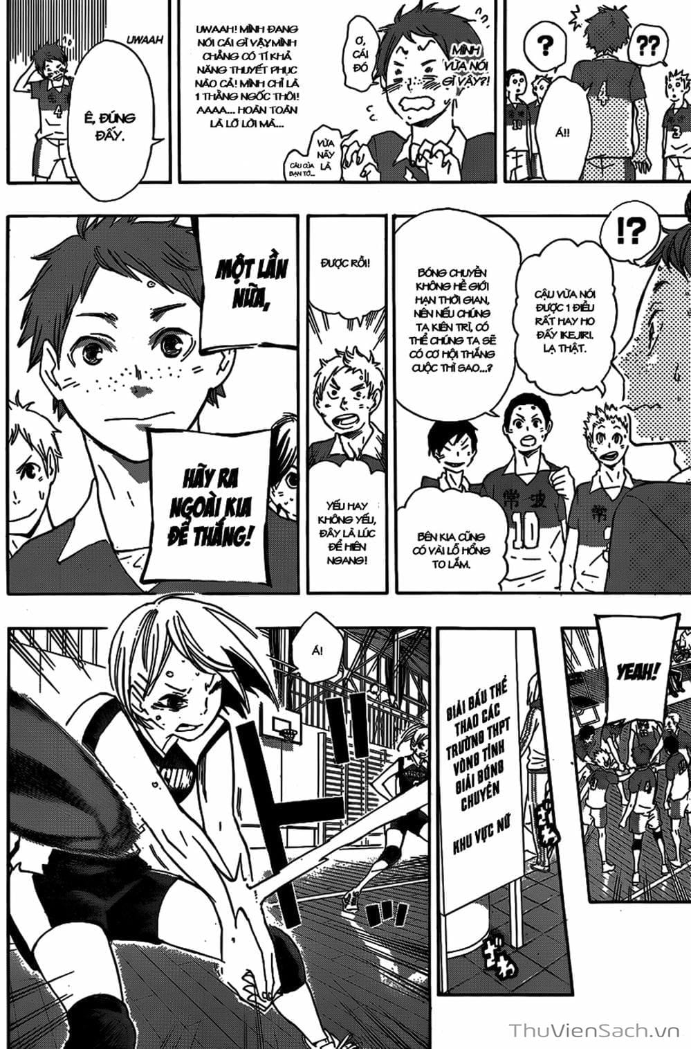 Truyện Tranh Vua Bóng Chuyền Haikyuu trang 6