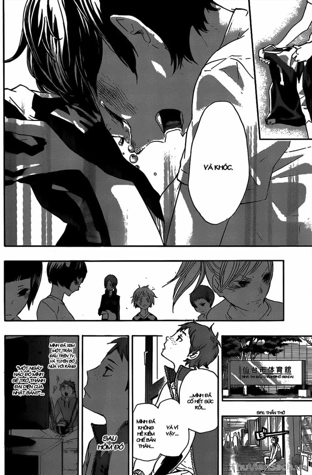 Truyện Tranh Vua Bóng Chuyền Haikyuu trang 6